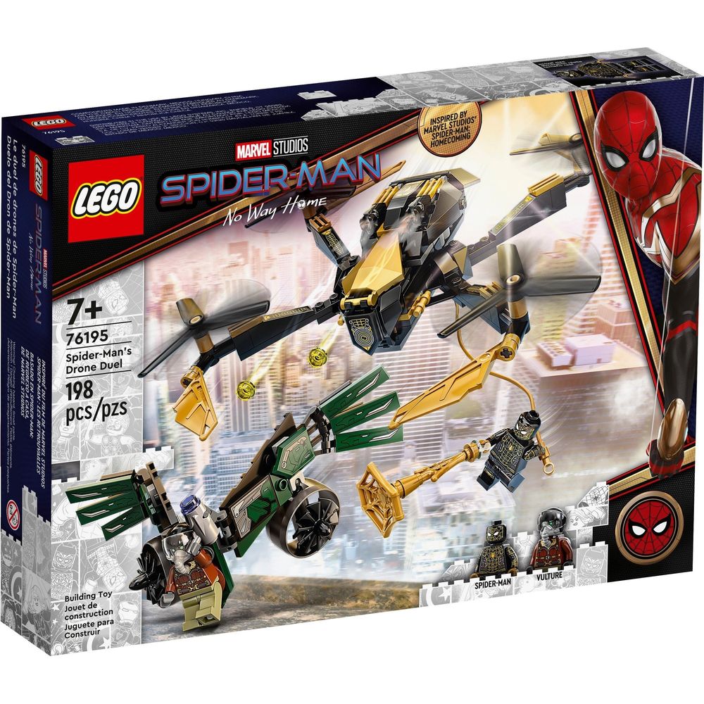 <transcy>LEGO Marvel Super Heroes Duel de drones Spider-Man 76195</transcy>