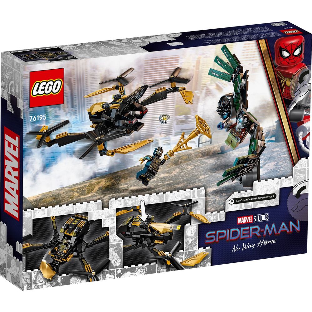 <transcy>LEGO Marvel Super Heroes Duel de drones Spider-Man 76195</transcy>