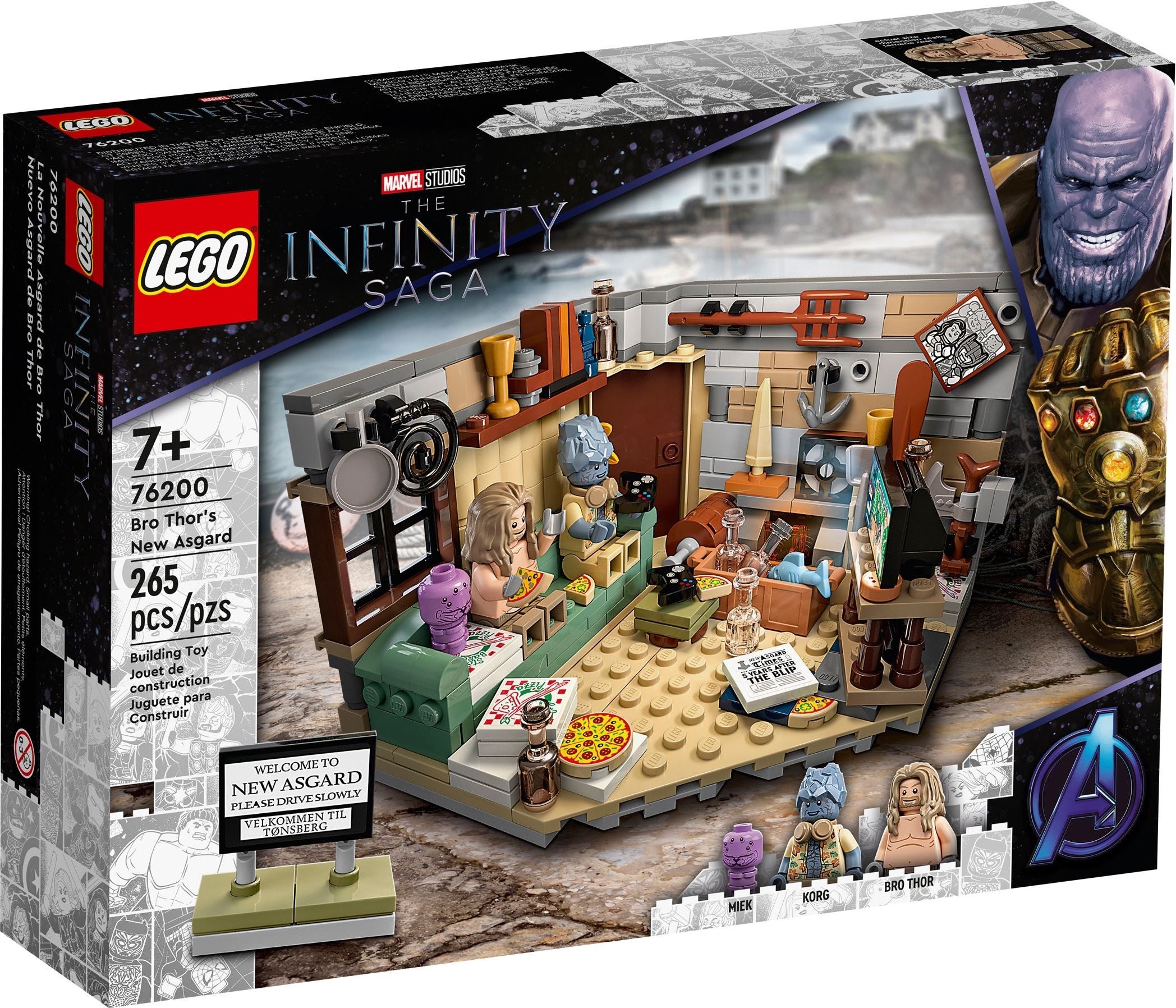 LEGO Marvel Super Heroes Bro Thors neues Asgard 76200