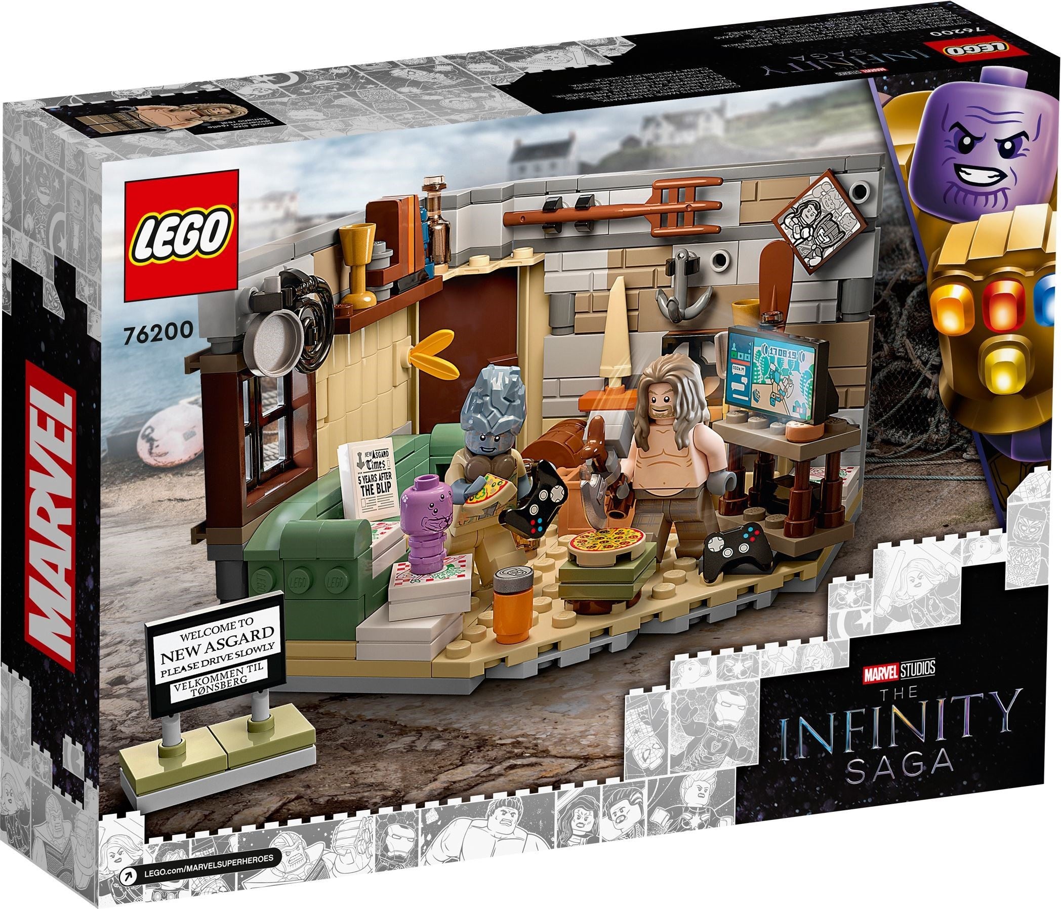 LEGO Marvel Super Heroes Bro Thors neues Asgard 76200