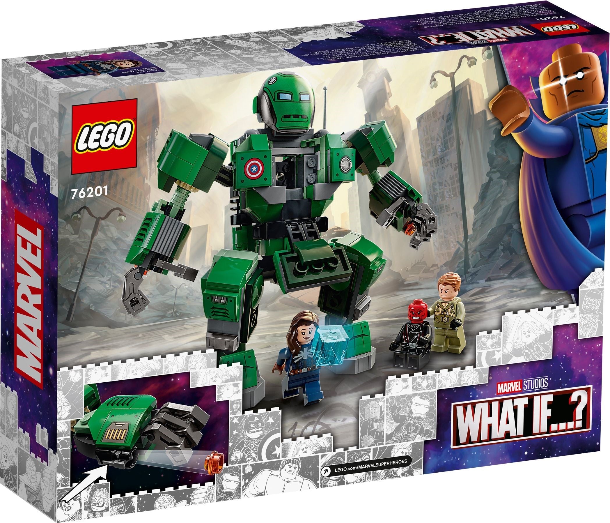 LEGO Marvel Super Heroes Captain Carter und der Hydra-Stampfer 76201