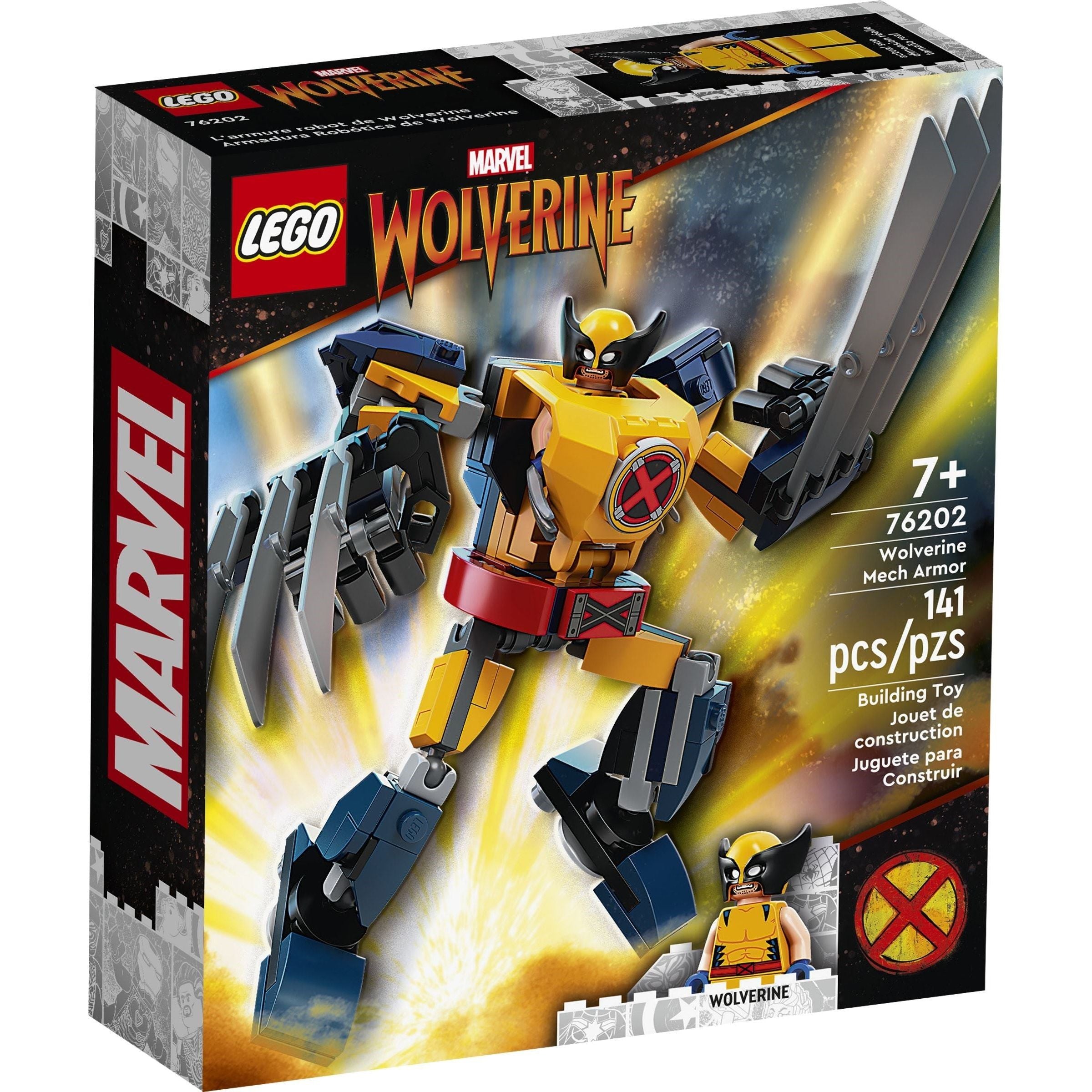 LEGO Marvel Super Heroes Wolverine Mech Armor 76202