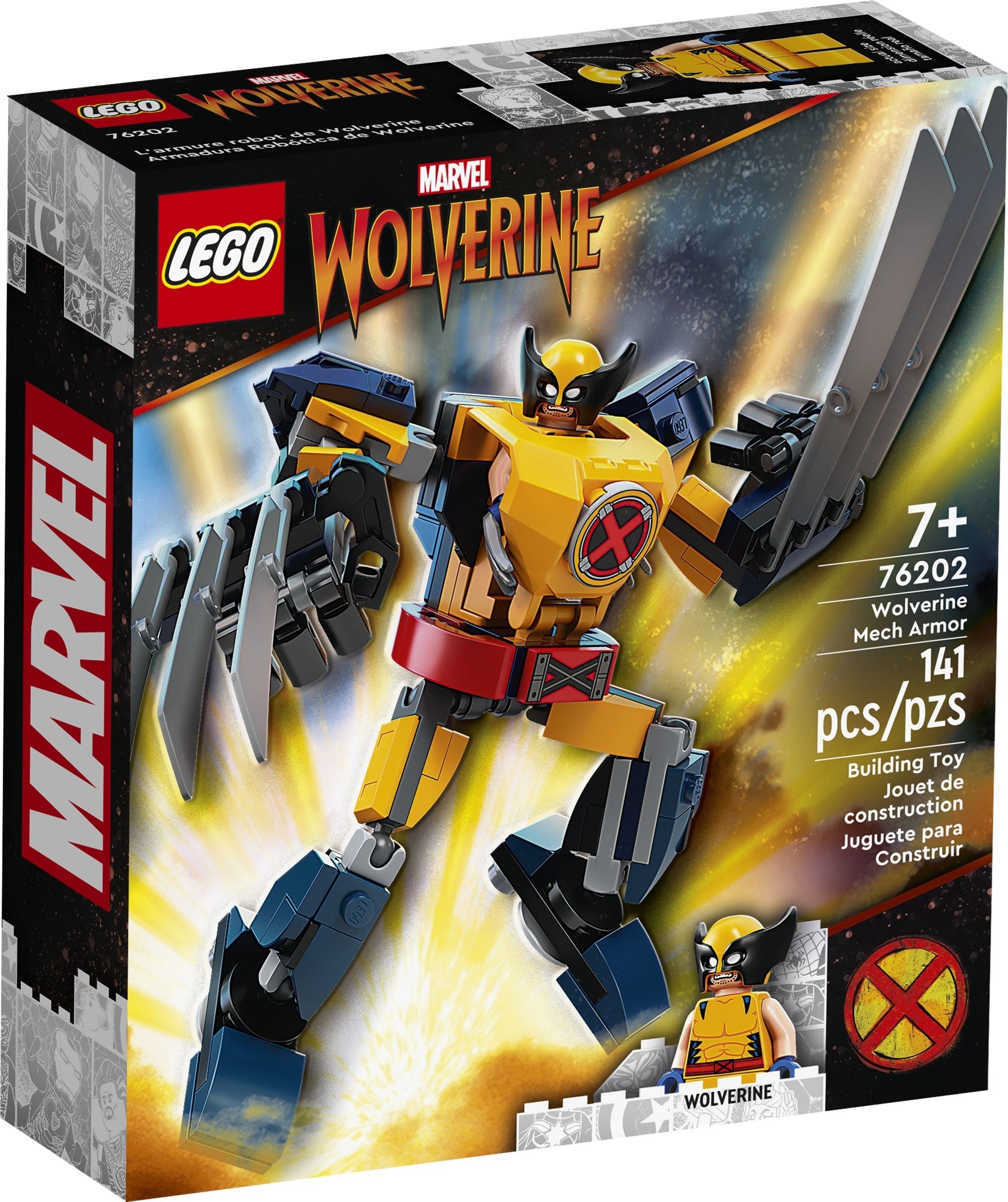 LEGO Marvel Super Heroes Wolverine Mech Armor 76202