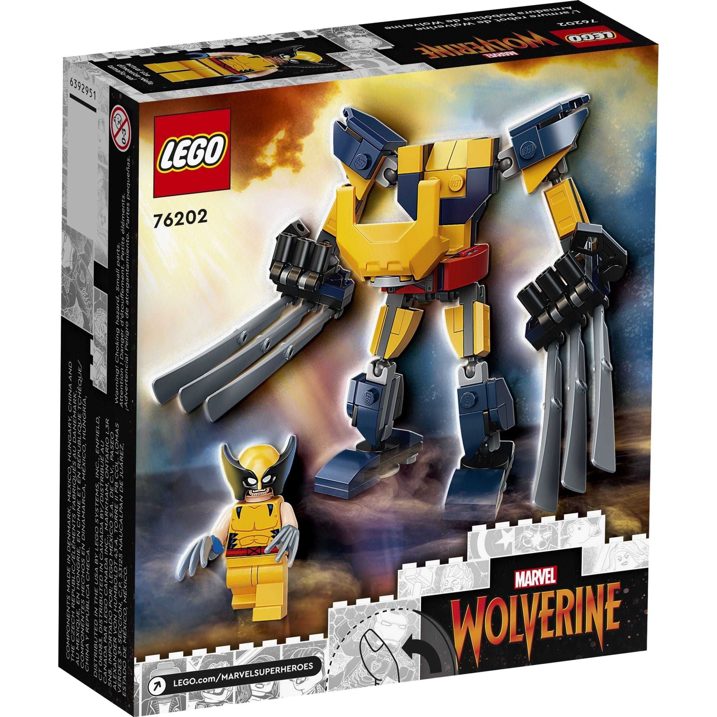 LEGO Marvel Super Heroes Wolverine Mech Armor 76202