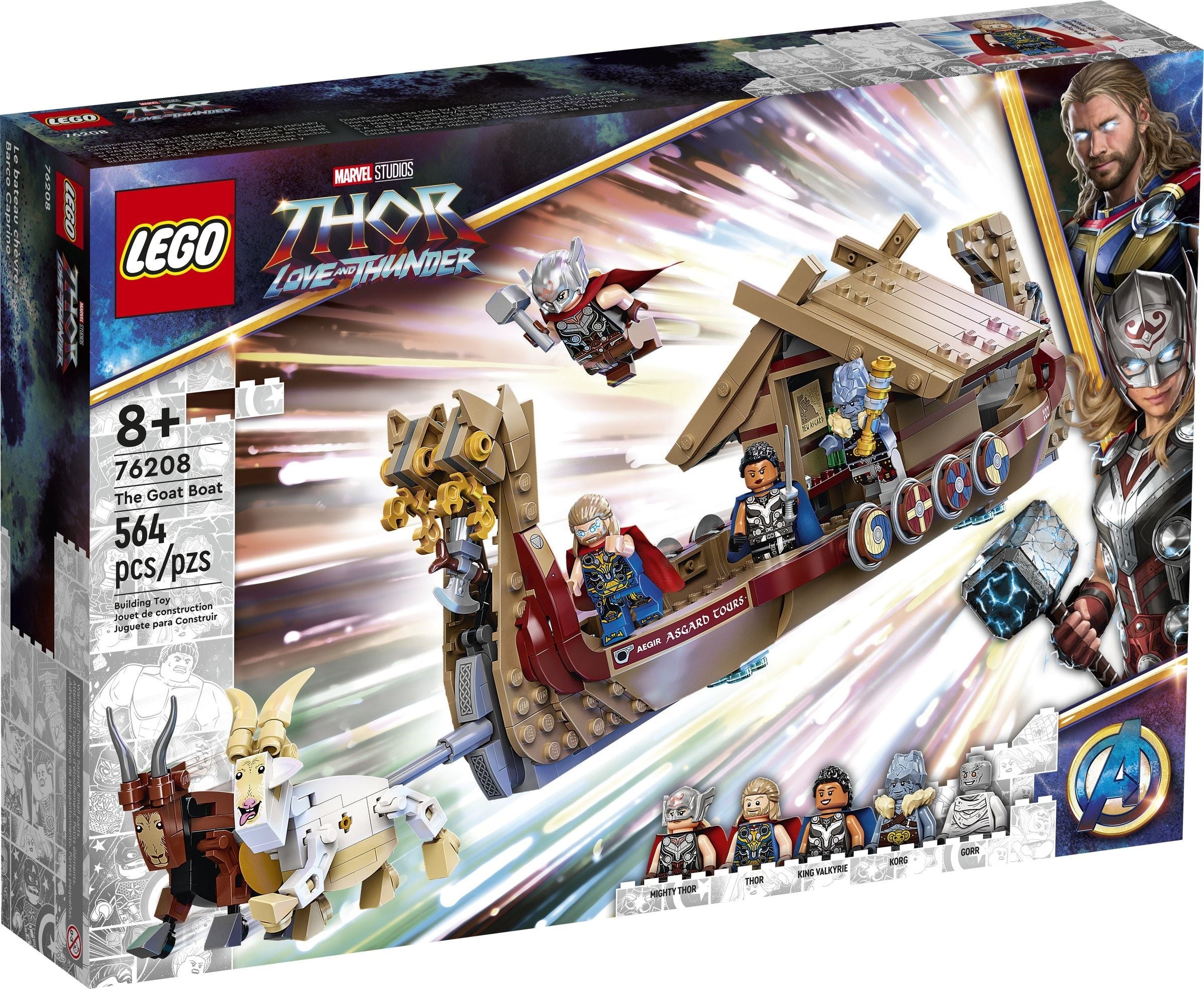 <transcy>LEGO Marvel Le bateau-chèvre 76208</transcy>