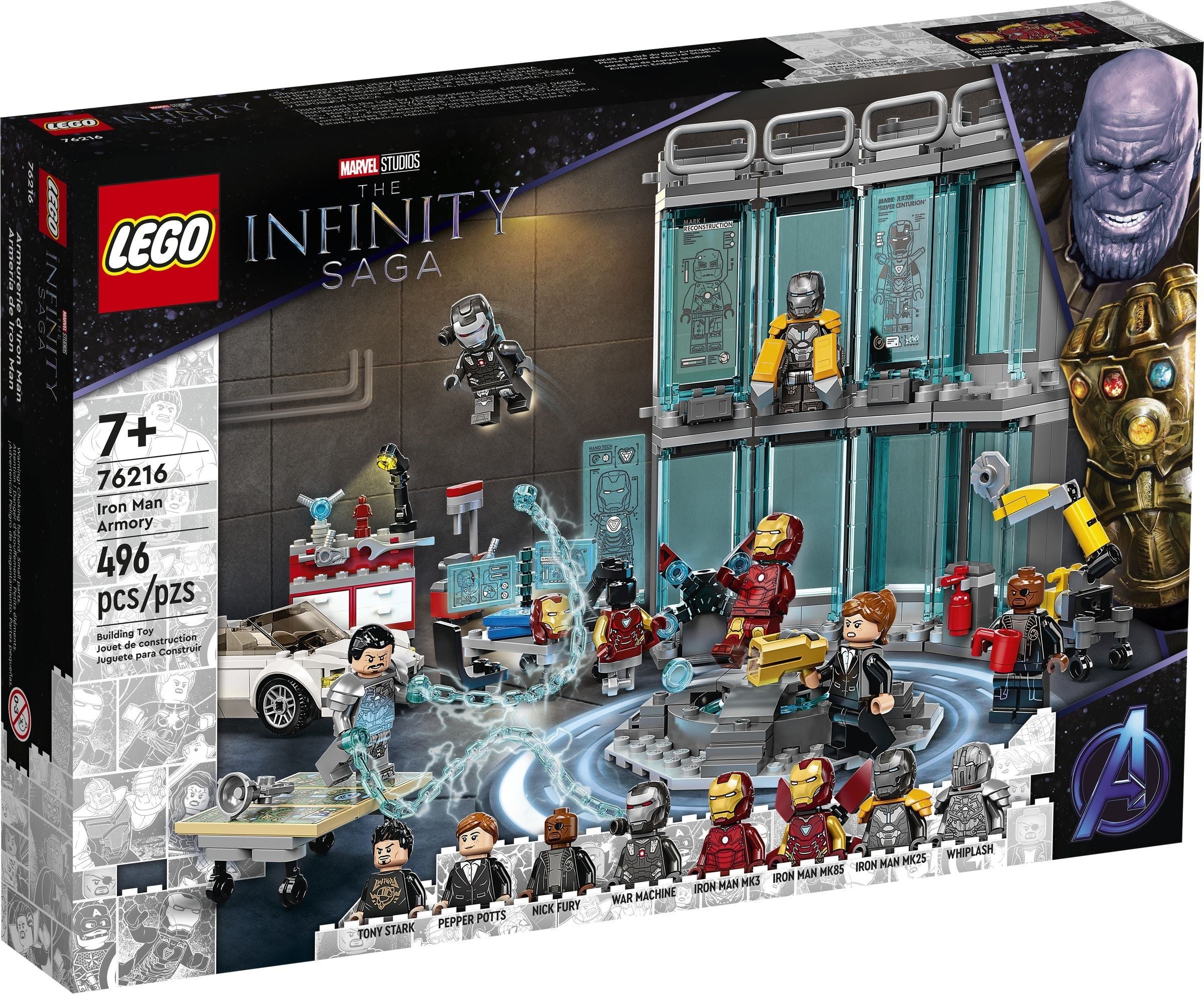 LEGO Marvel Iron Mans Werkstatt 76216