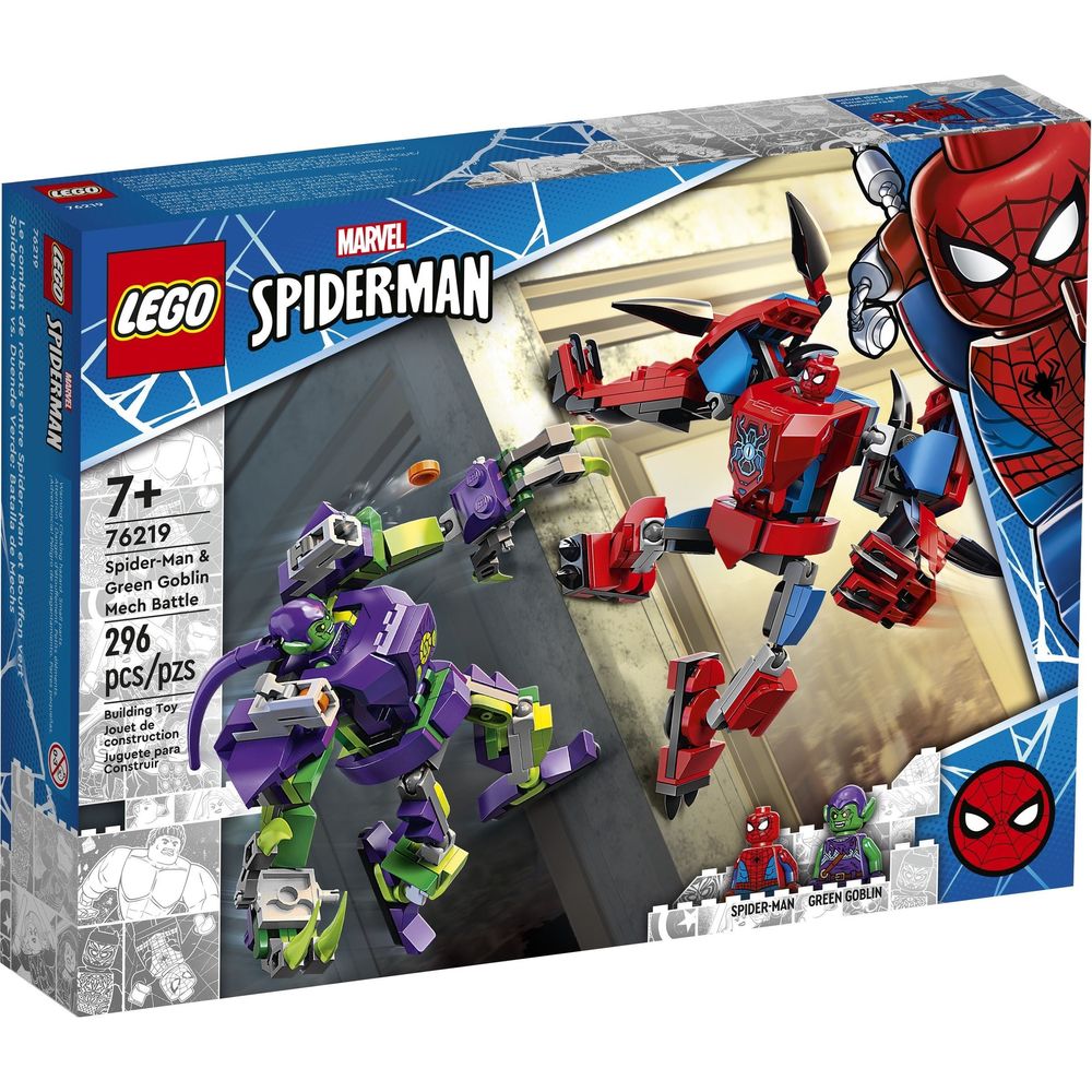 <transcy>LEGO Marvel Spider-Man et Green Goblins Mech Duel 76219</transcy>