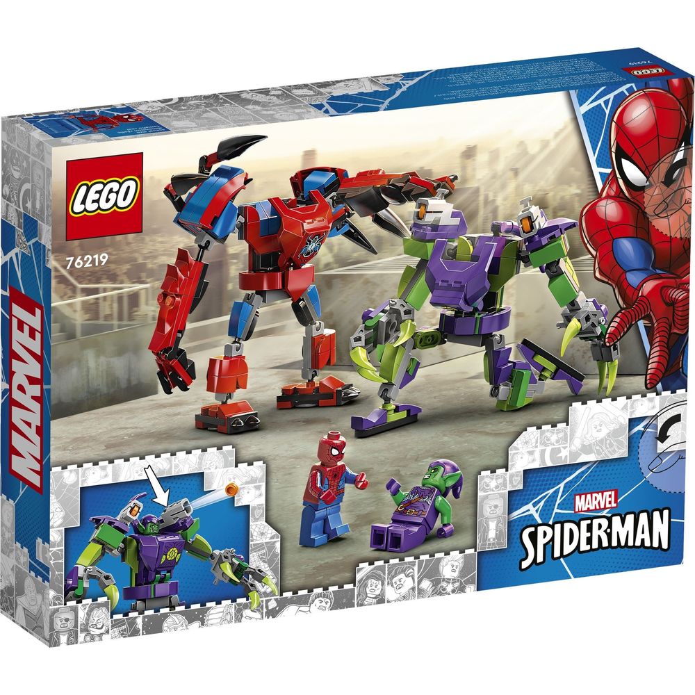 <transcy>LEGO Marvel Spider-Man et Green Goblins Mech Duel 76219</transcy>