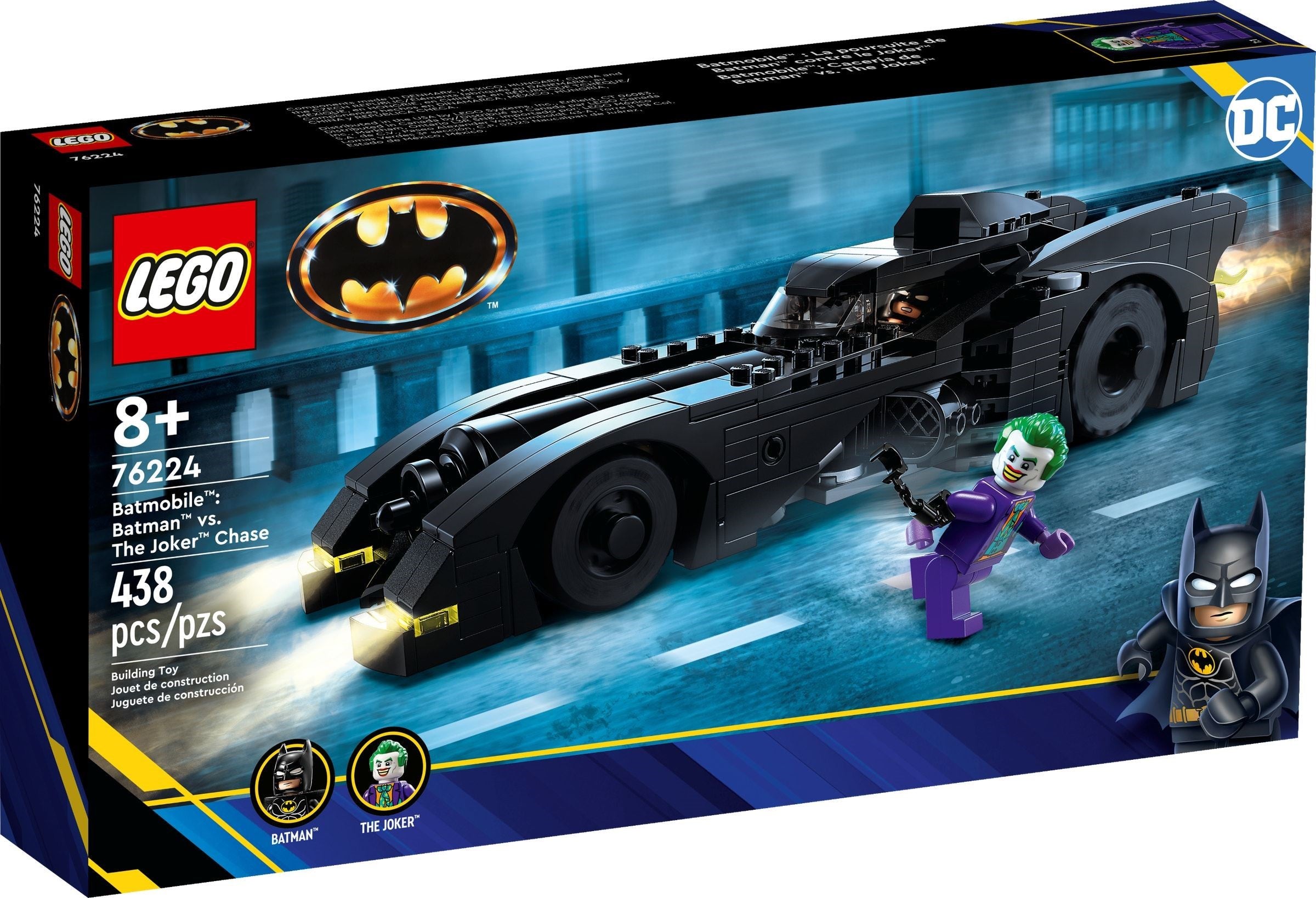 LEGO DC Comic Super Heroes Batmobile: Batman verfolgt den Joker 76224