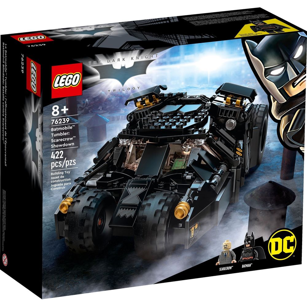 <transcy>LEGO DC Comics Super Heroes Batmobile Becher: Duell mit Vogelscheuche 76239</transcy>