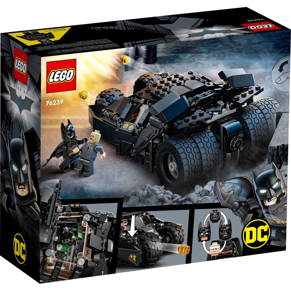 <transcy>LEGO DC Comics Super Heroes Batmobile Becher: Duell mit Vogelscheuche 76239</transcy>