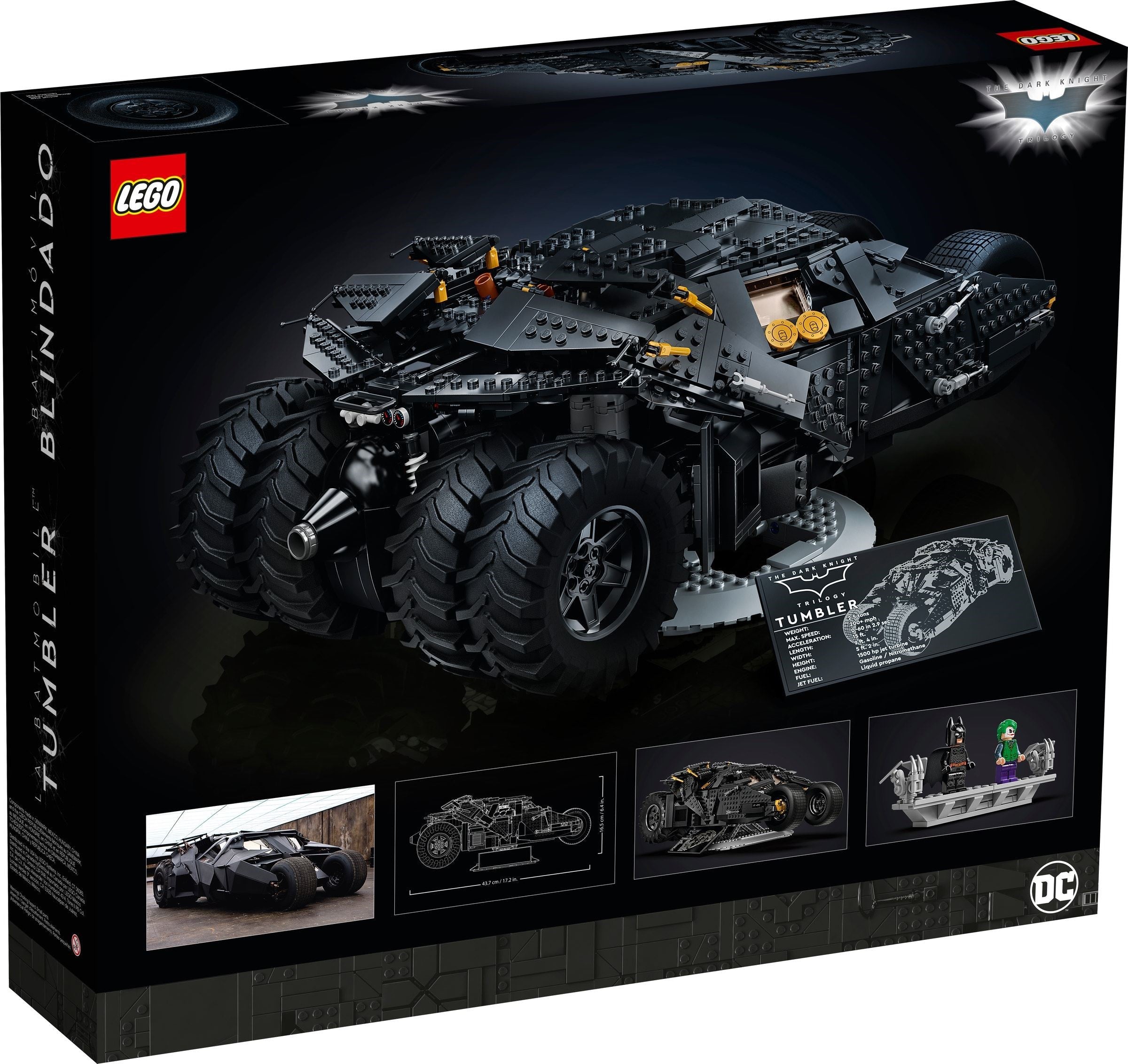 LEGO DC Comics Super Heroes Batmobile Tumbler 76240