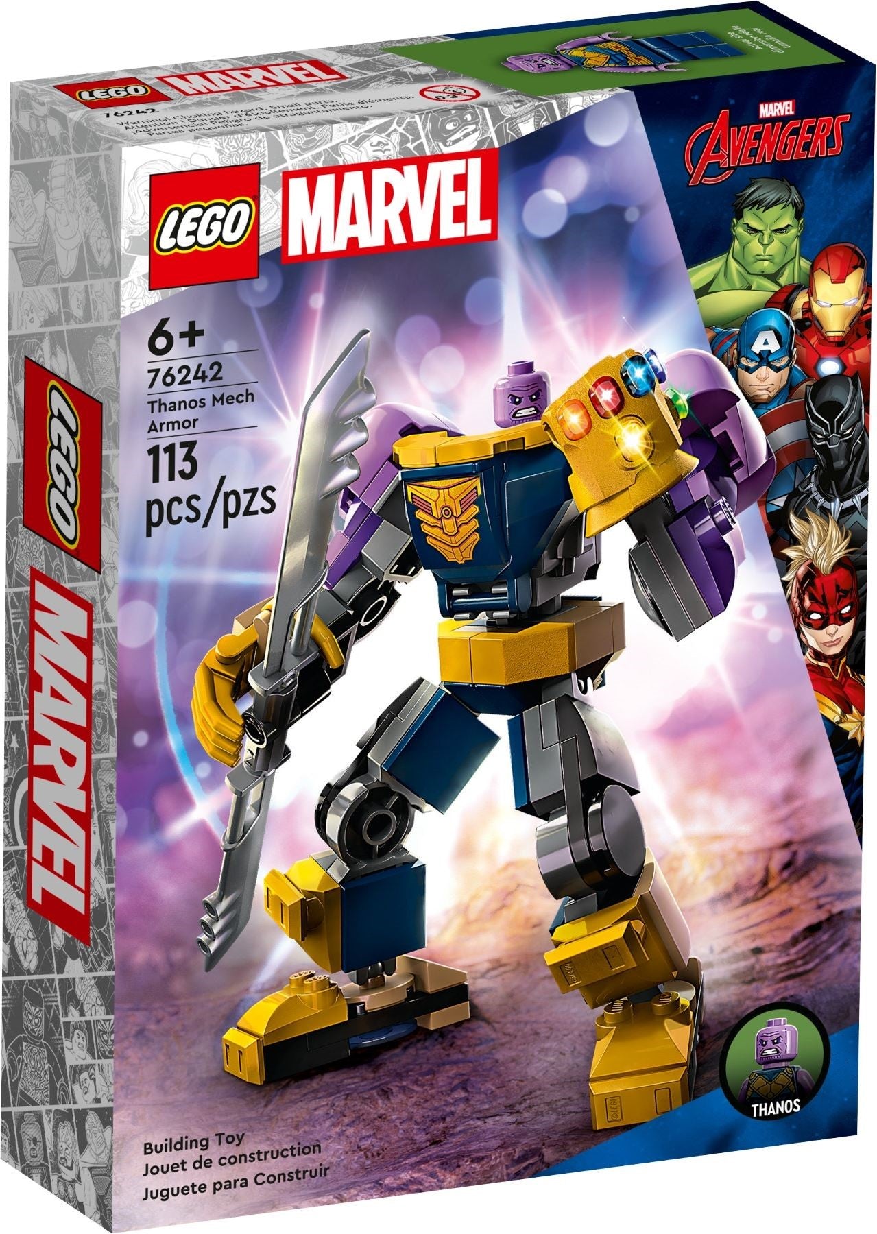 LEGO Marvel Super Heroes Thanos Mech 76242