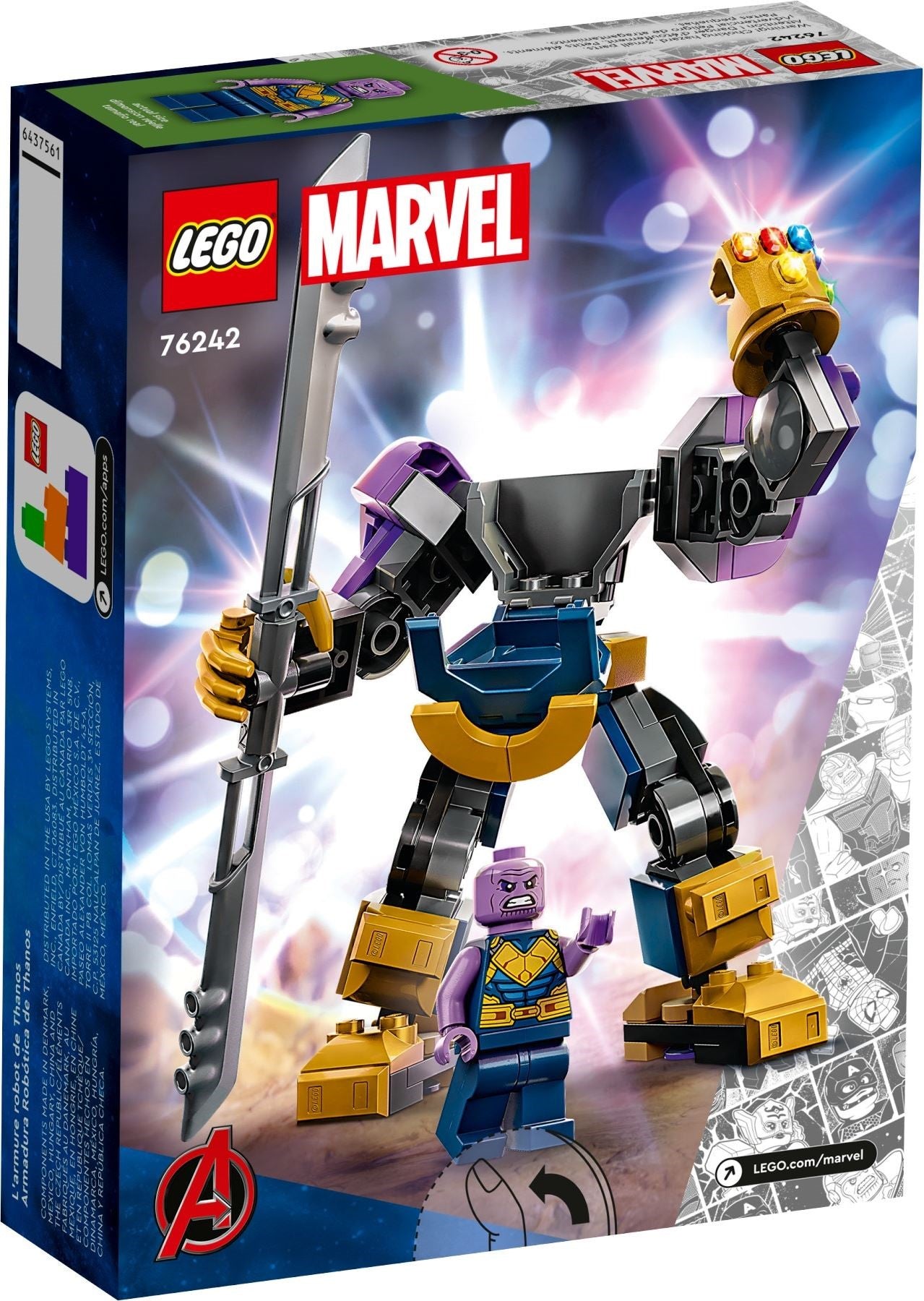 LEGO Marvel Super Heroes Thanos Mech 76242