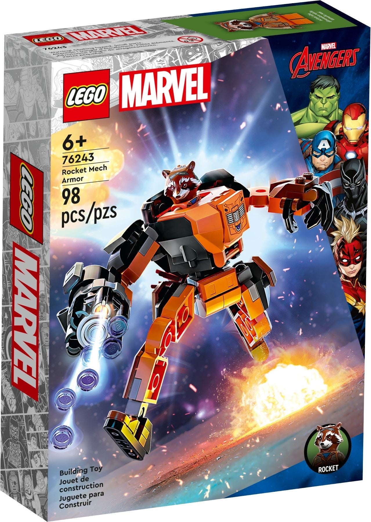 LEGO Marvel Super Heroes Rocket Mech 76243