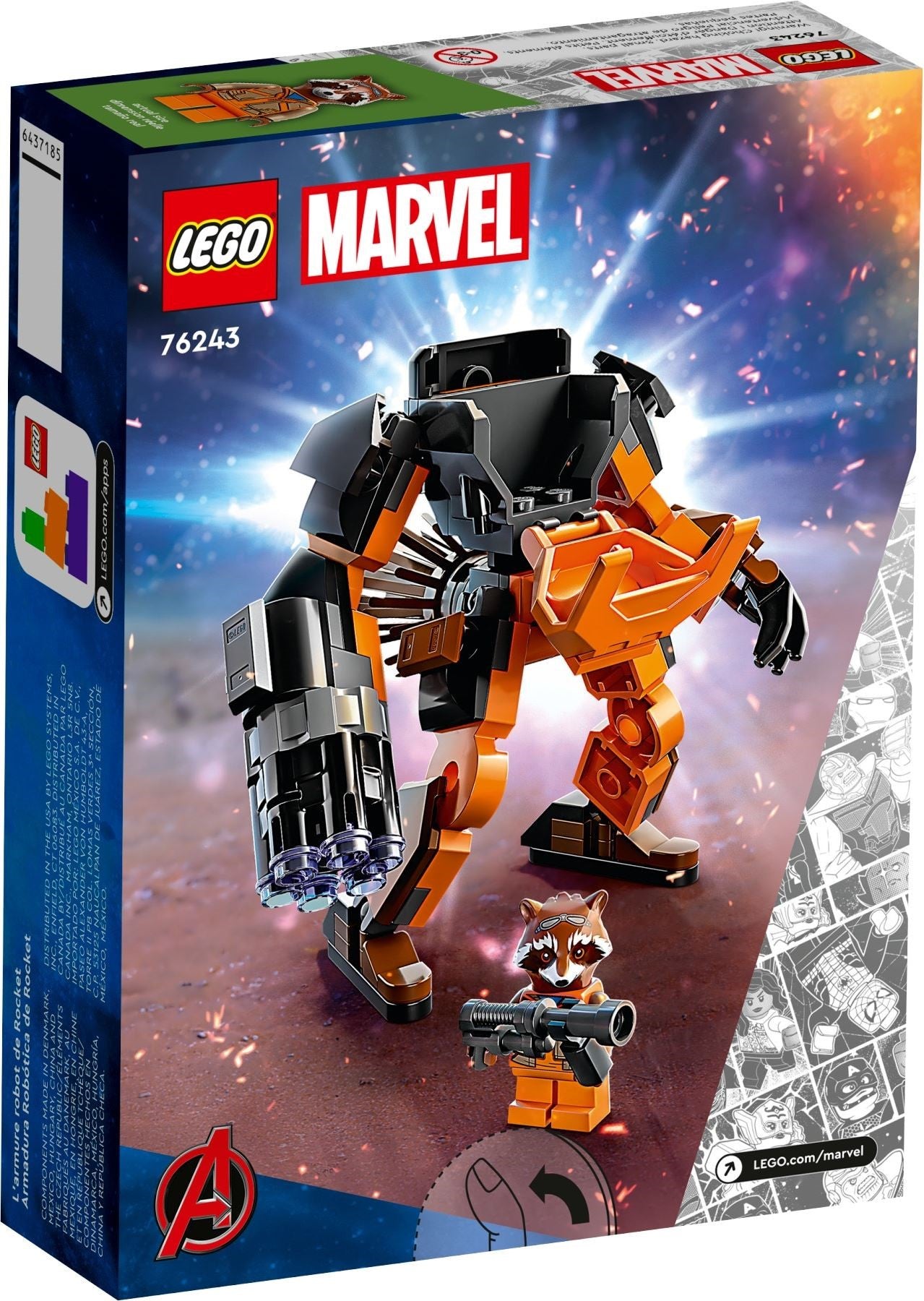 LEGO Marvel Super Heroes Rocket Mech 76243