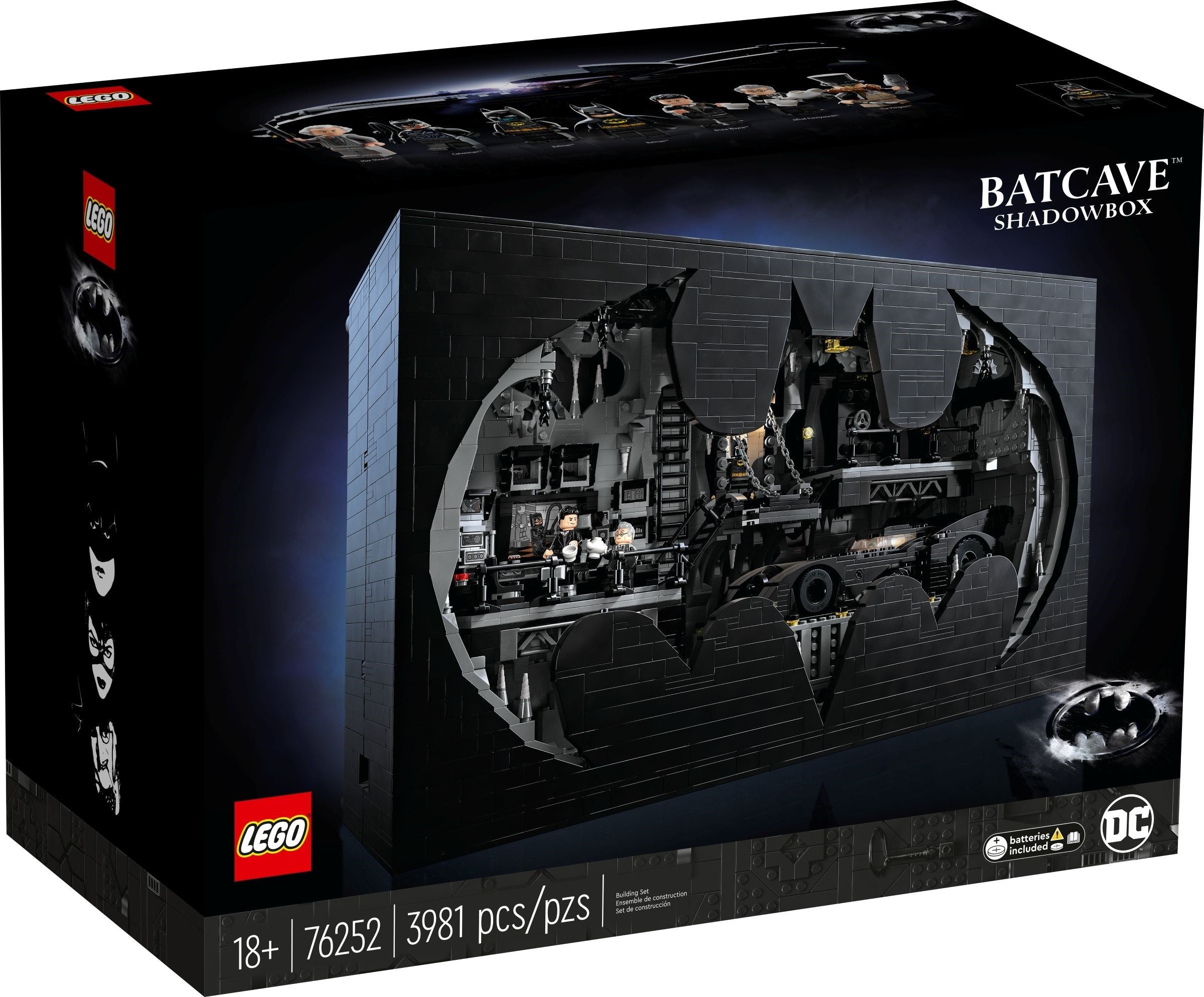 LEGO Dc Comics Super Heroes Bathöhle Schaukasten 76252