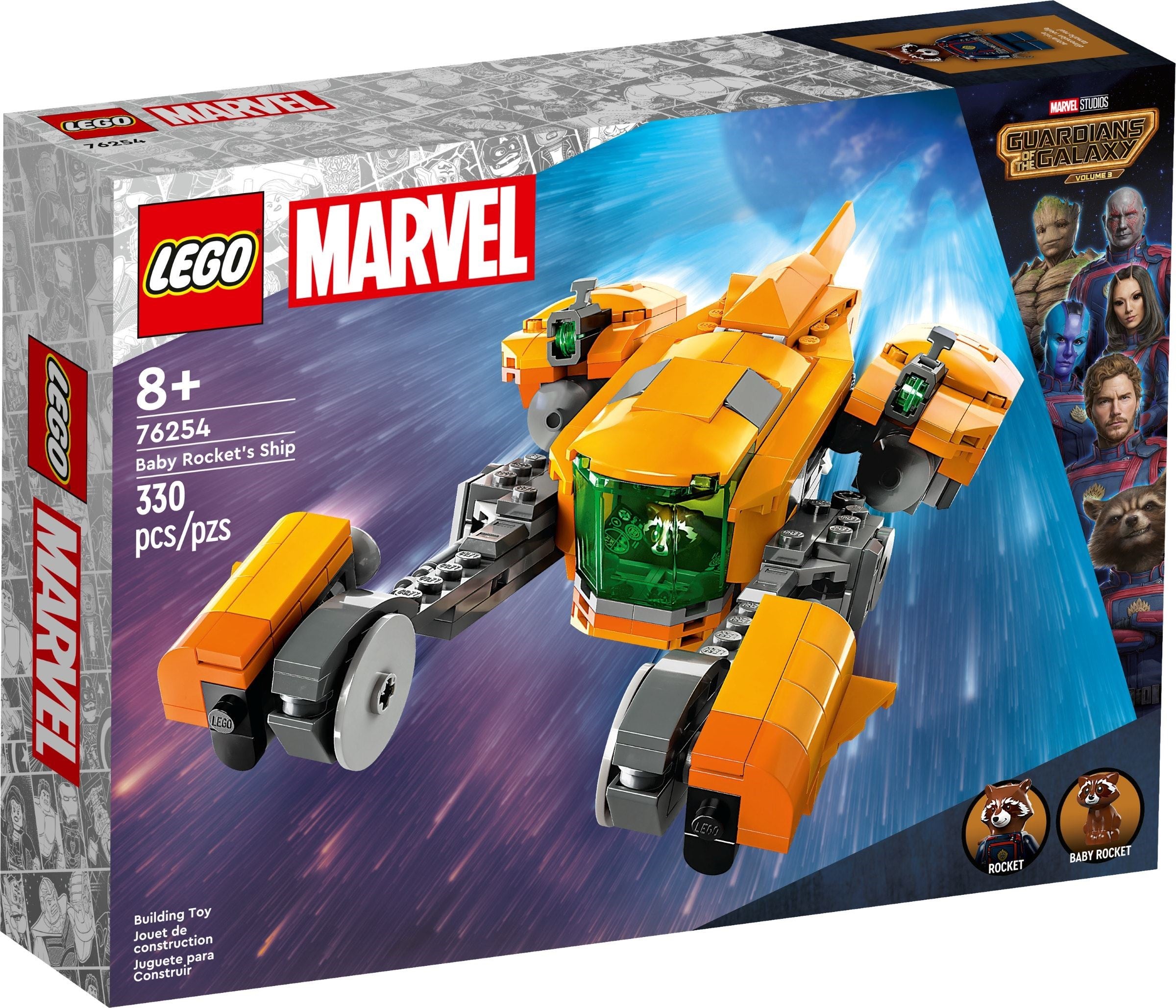 LEGO Marvel Super Heroes Baby Rockets Schiff 76254