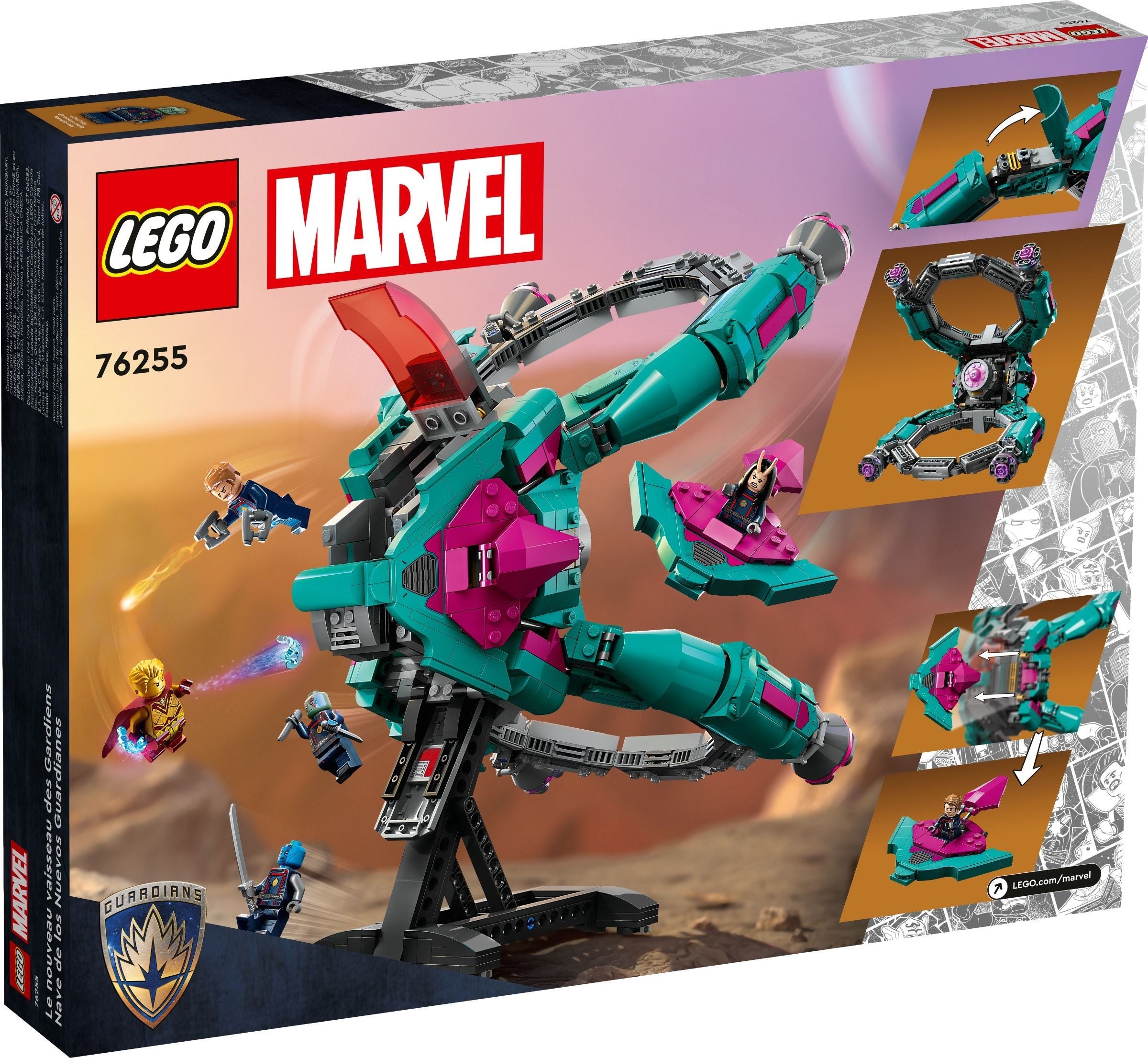 LEGO Marvel Super Heroes Das neue Schiff der Guardians 76255