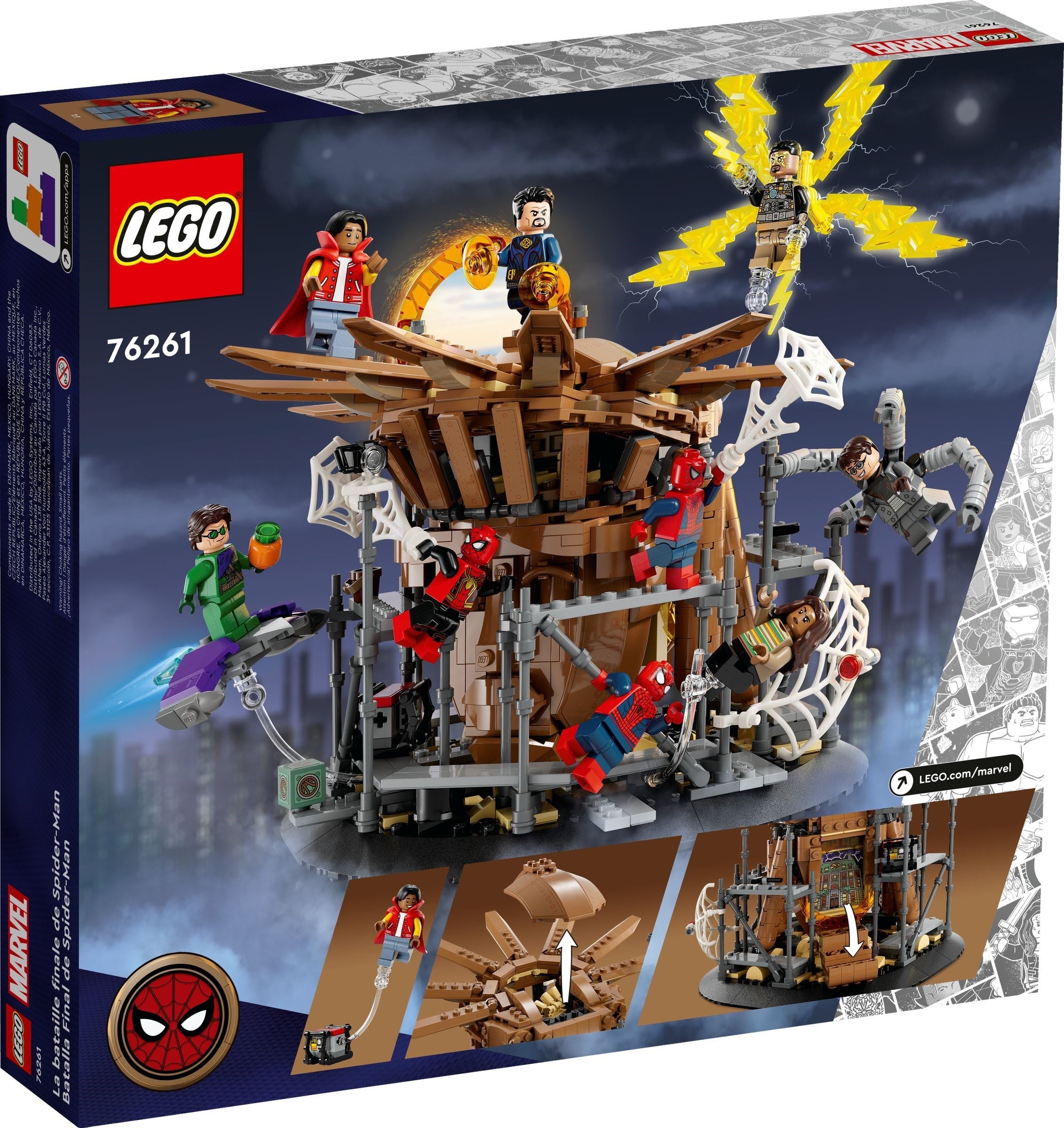 LEGO Marvel Super Heroes Spider-Mans grosser Showdown 76261