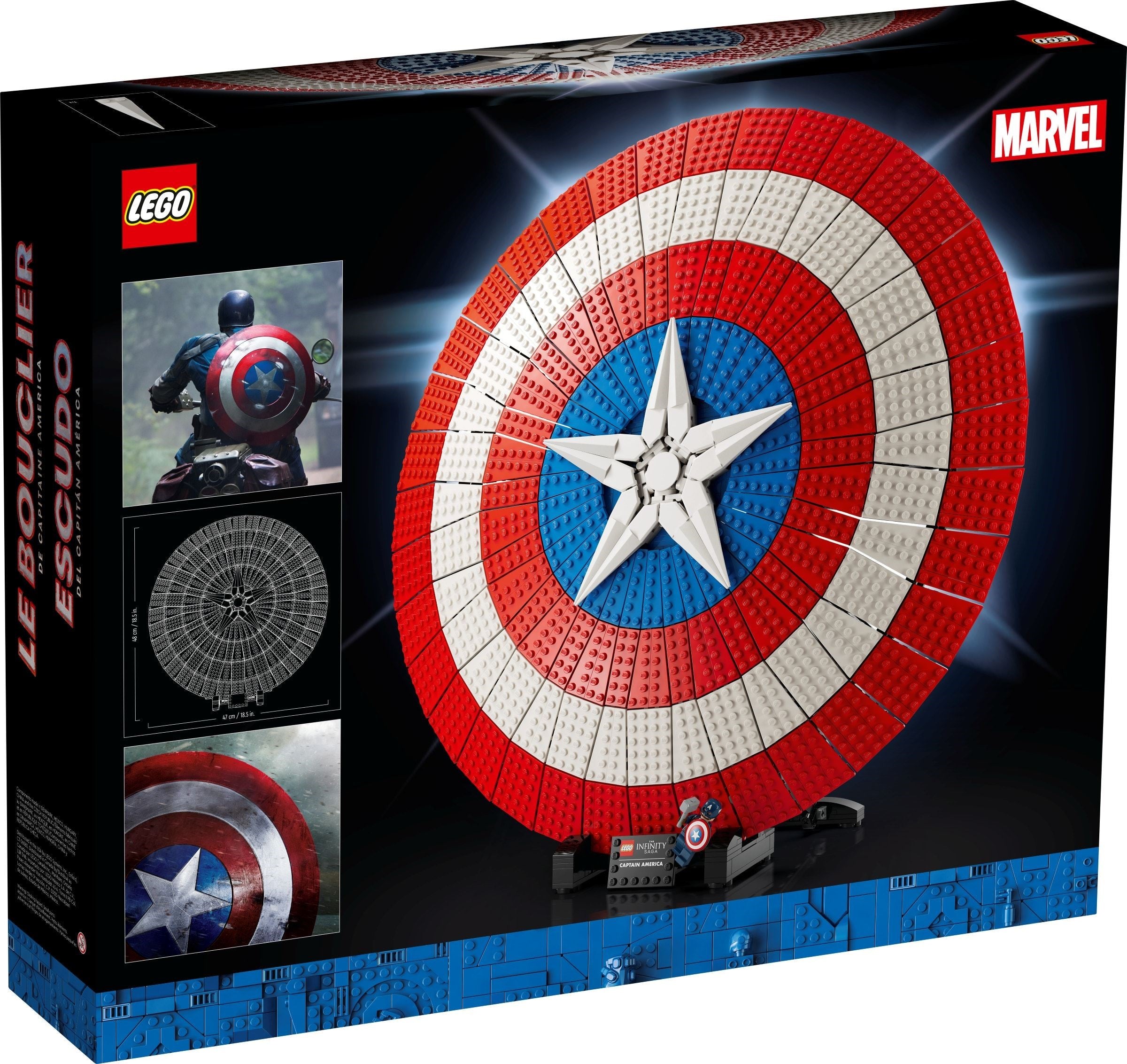 LEGO Marvel Super Heroes Captain Americas Schild 76262