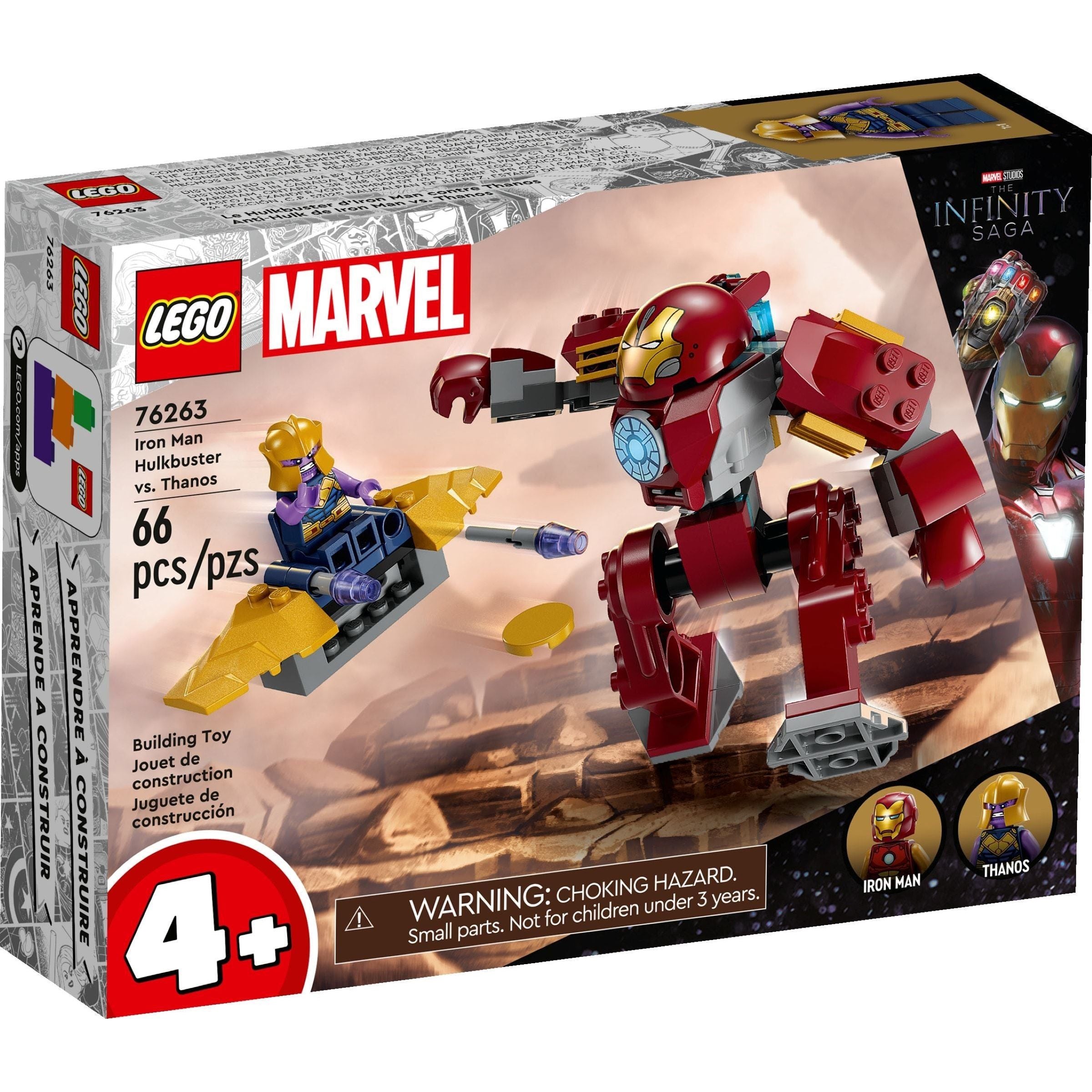 LEGO Marvel Super Heroes Iron Man Hulkbuster vs. Thanos 76263