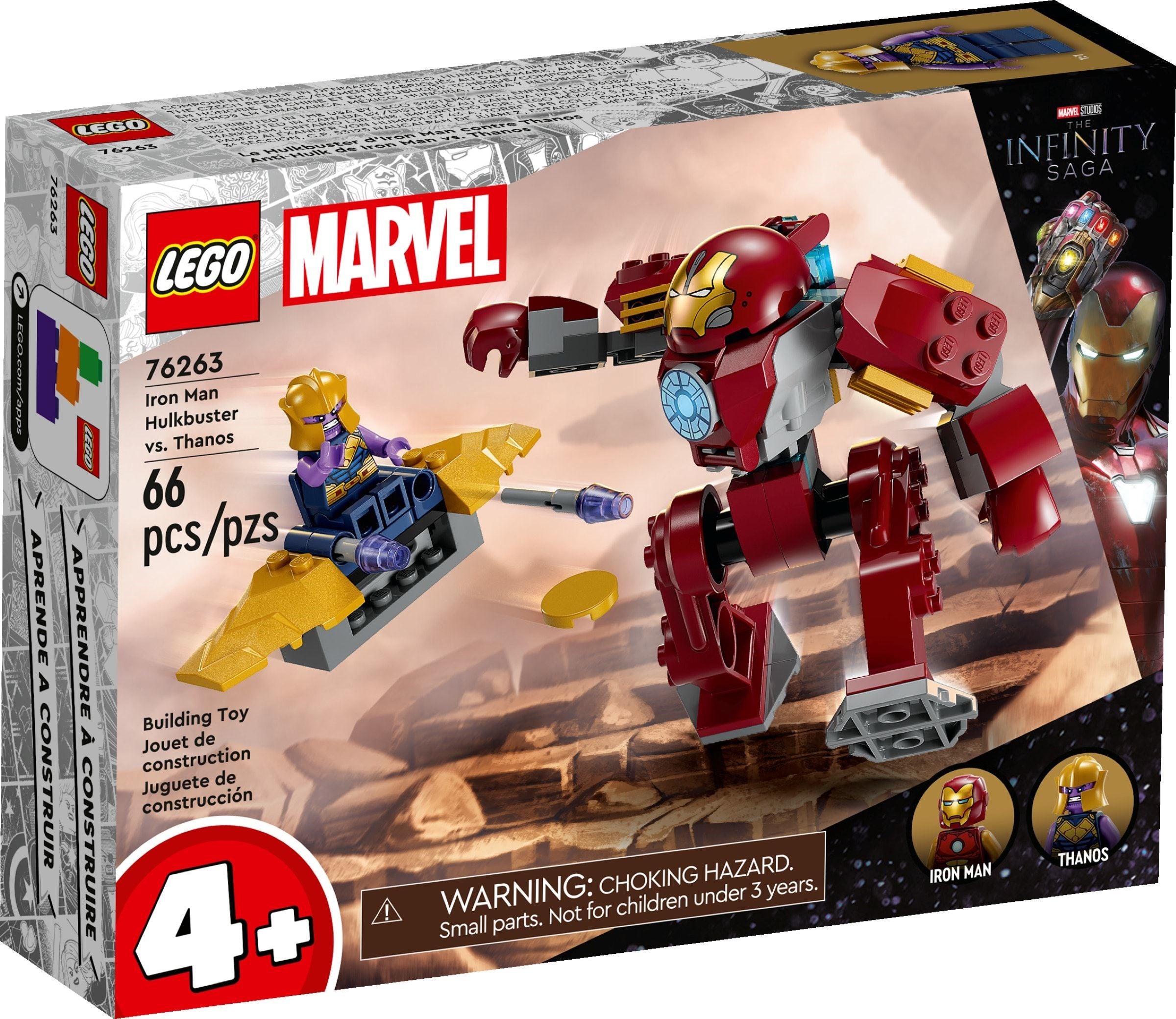 LEGO Marvel Super Heroes Iron Man Hulkbuster vs. Thanos 76263