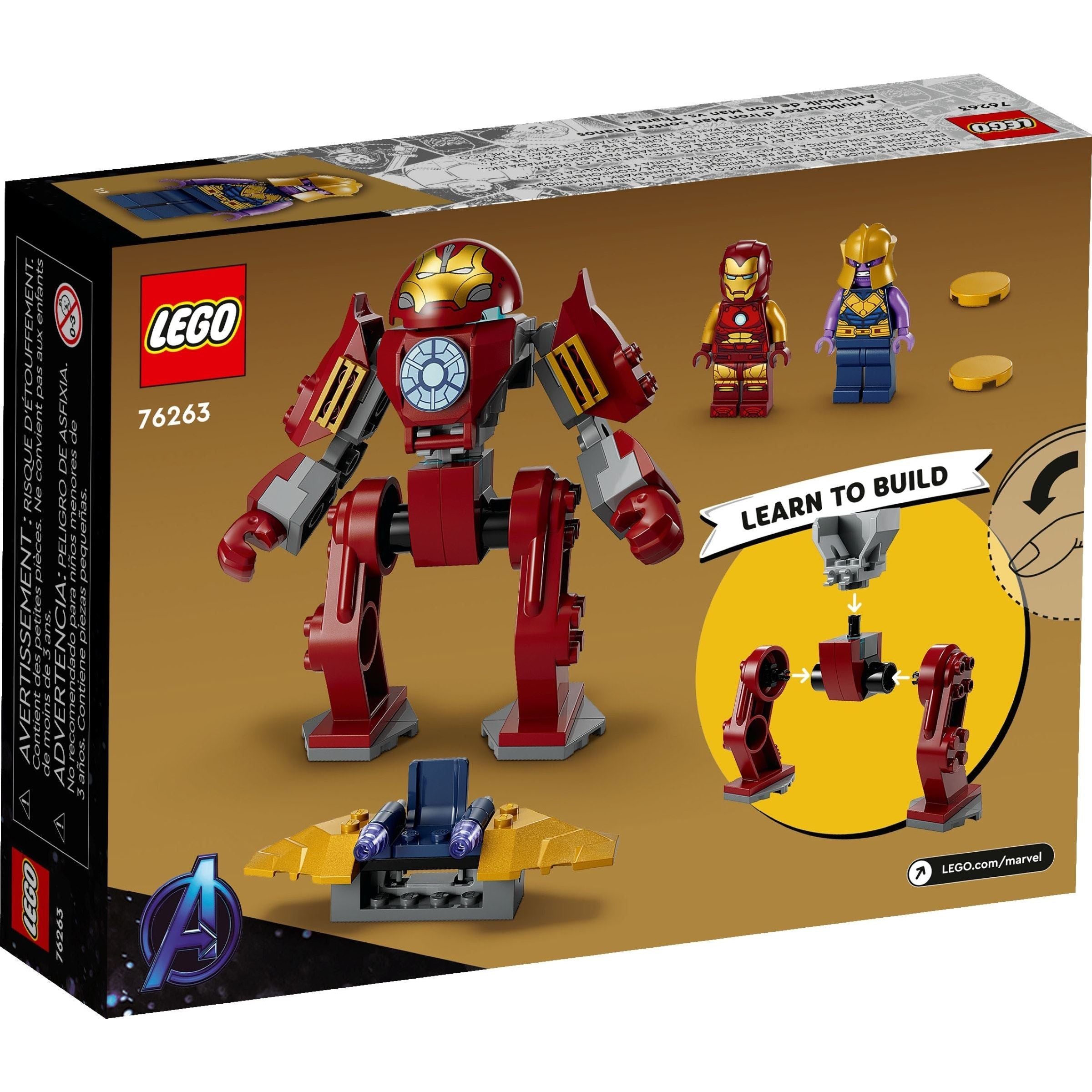 LEGO Marvel Super Heroes Iron Man Hulkbuster vs. Thanos 76263