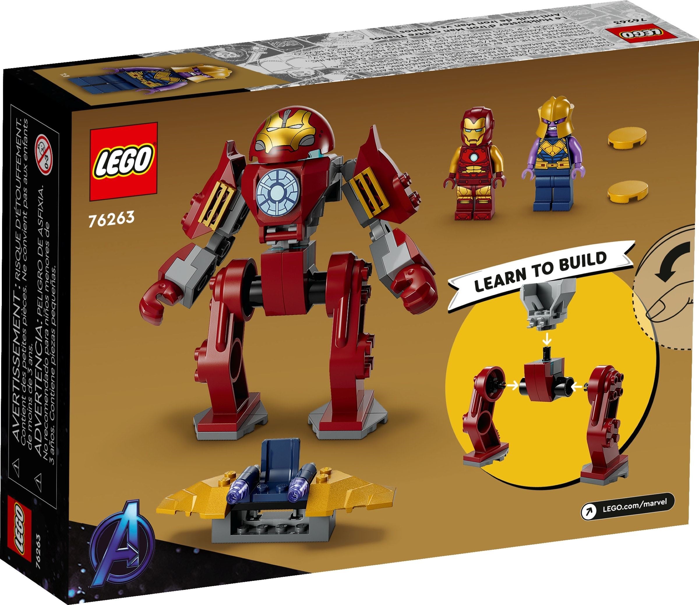 LEGO Marvel Super Heroes Iron Man Hulkbuster vs. Thanos 76263