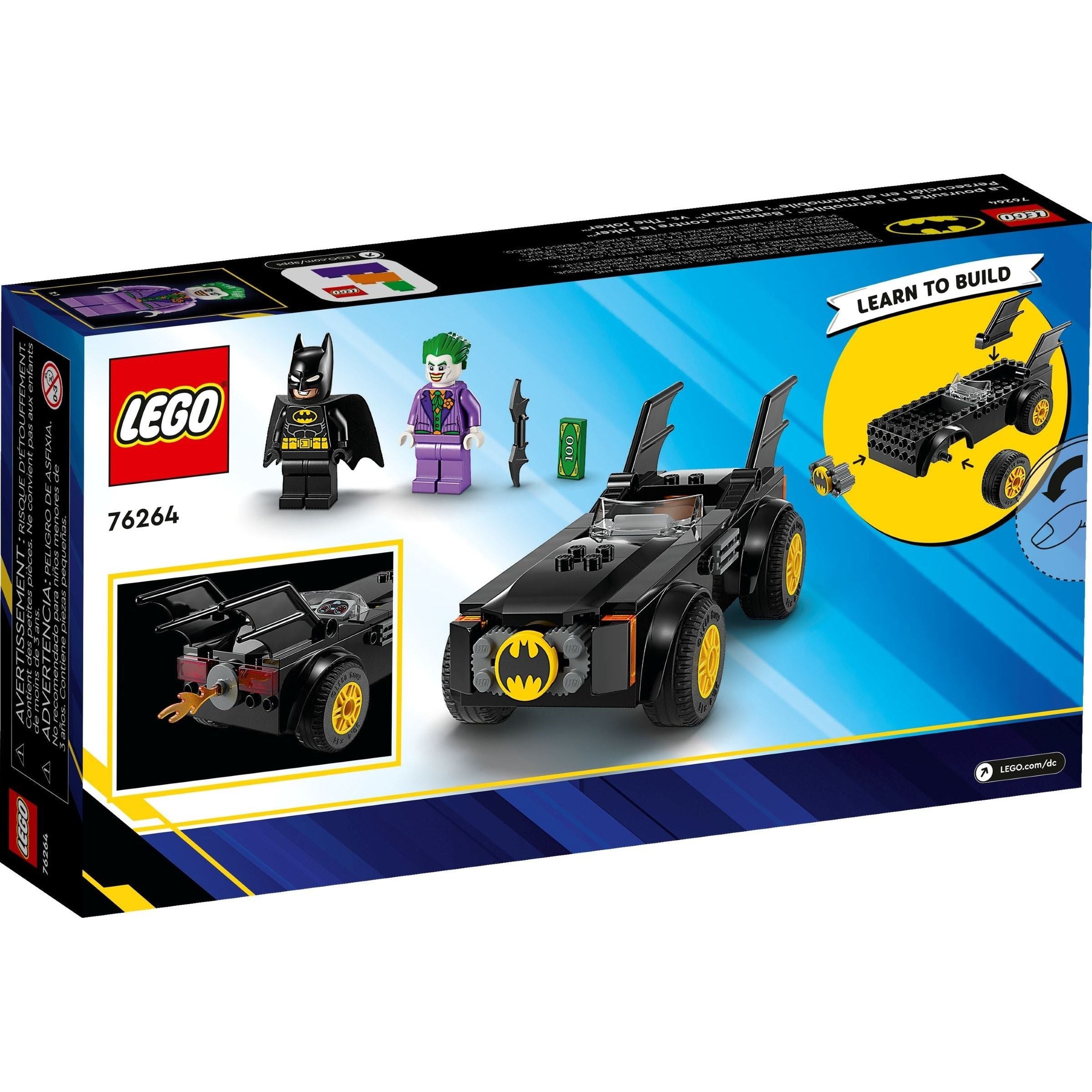 LEGO DC Comic Super Heroes Verfolgungsjagd im Batmobile: Batman vs. Joker 76264