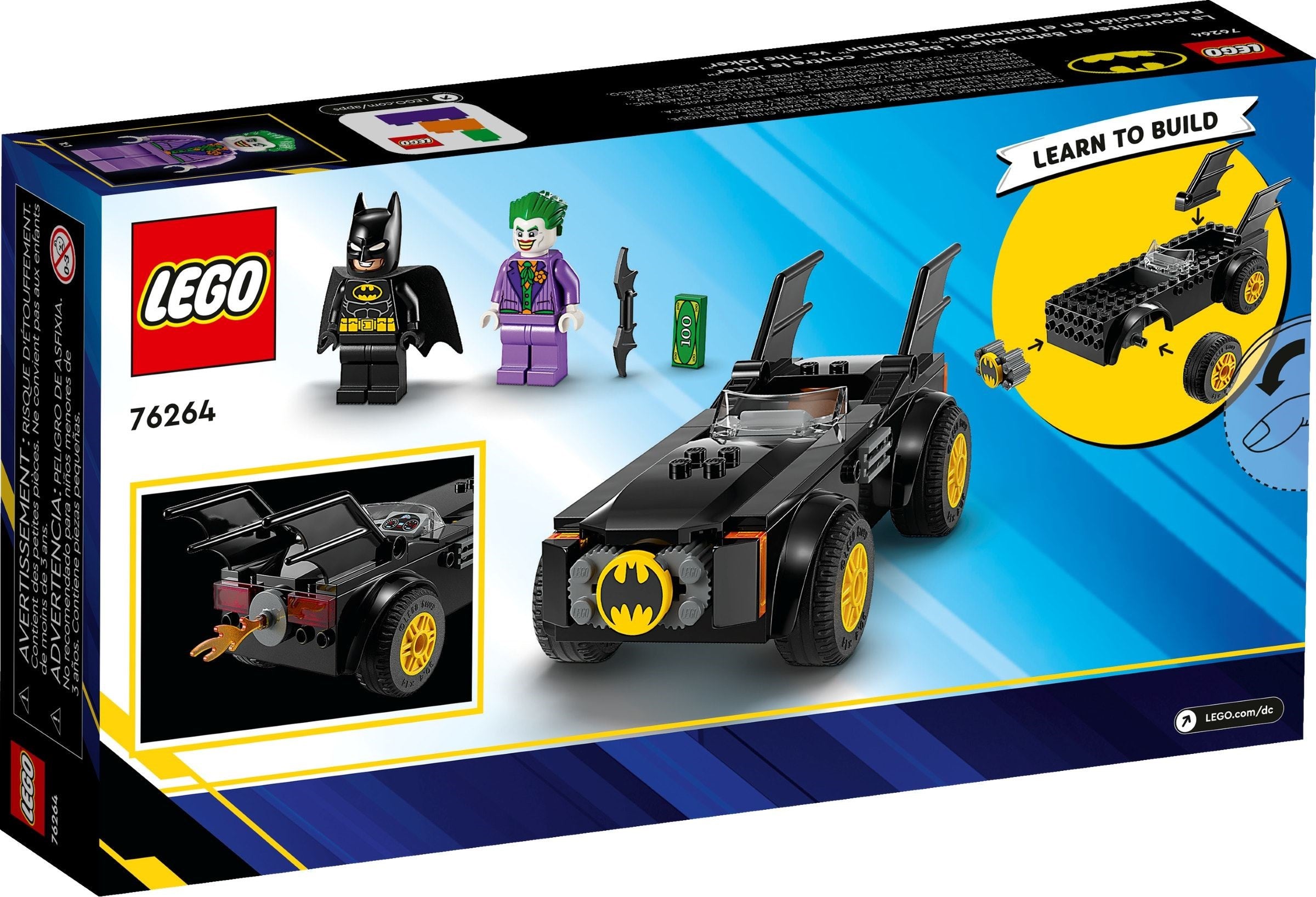 LEGO DC Comic Super Heroes Verfolgungsjagd im Batmobile: Batman vs. Joker 76264