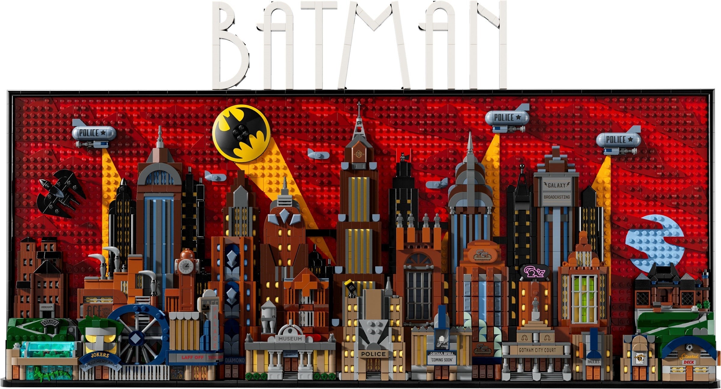 LEGO Art Batman: Die Zeichentrickserie Gotham City 76271