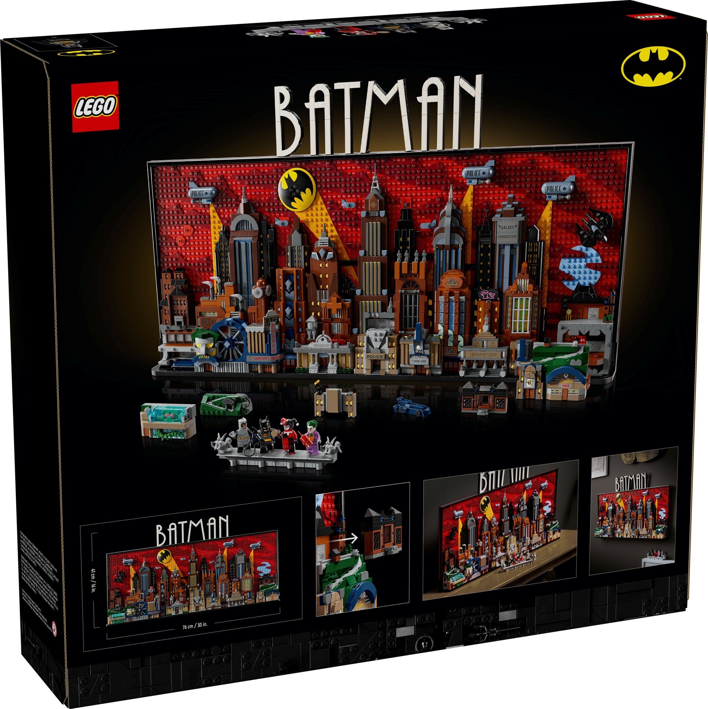 LEGO Art Batman: Die Zeichentrickserie Gotham City 76271