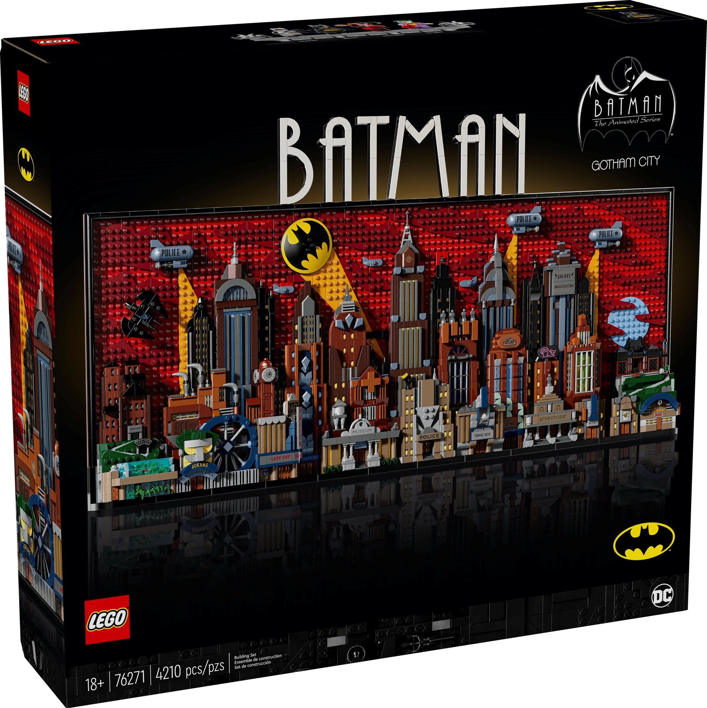 LEGO Art Batman: Die Zeichentrickserie Gotham City 76271