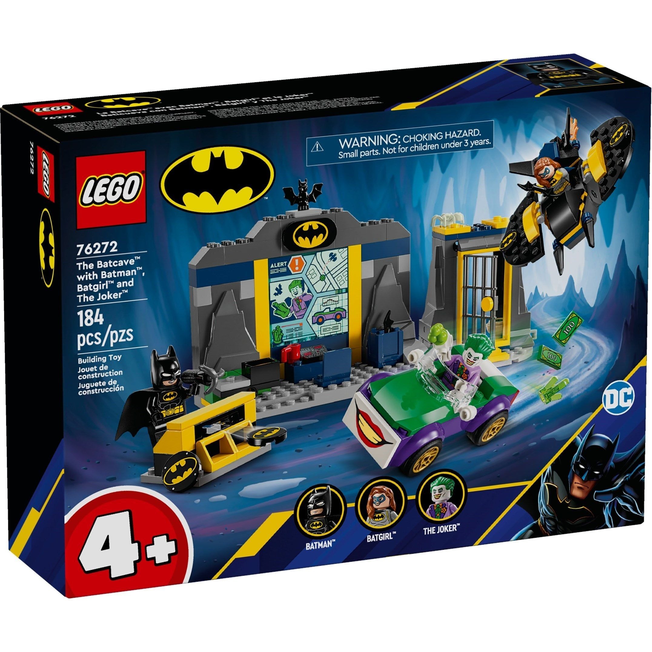 LEGO DC Universe Super Heroes Bathöhle mit Batman, Batgirl und Joker 76272