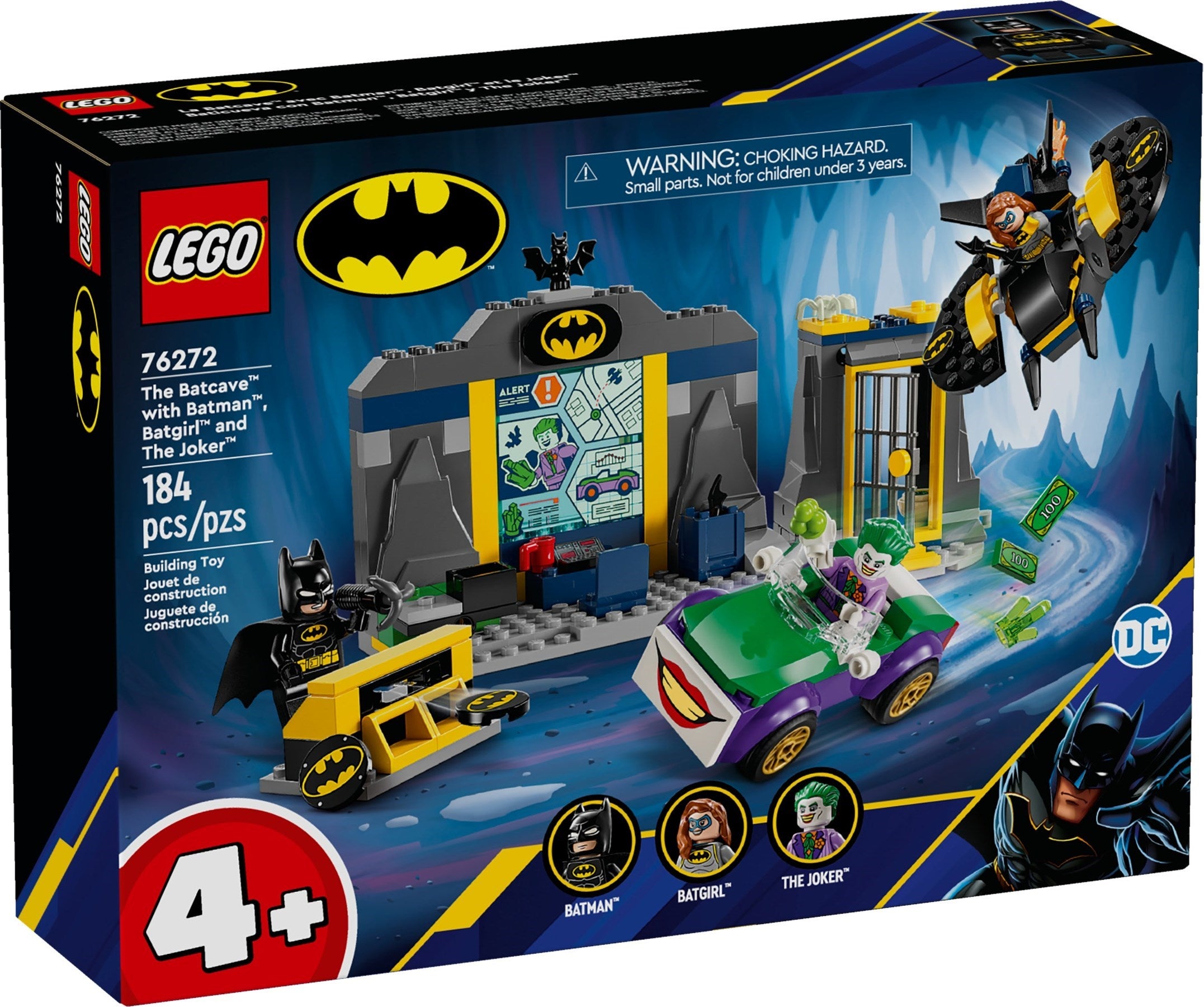 LEGO DC Universe Super Heroes Bathöhle mit Batman, Batgirl und Joker 76272