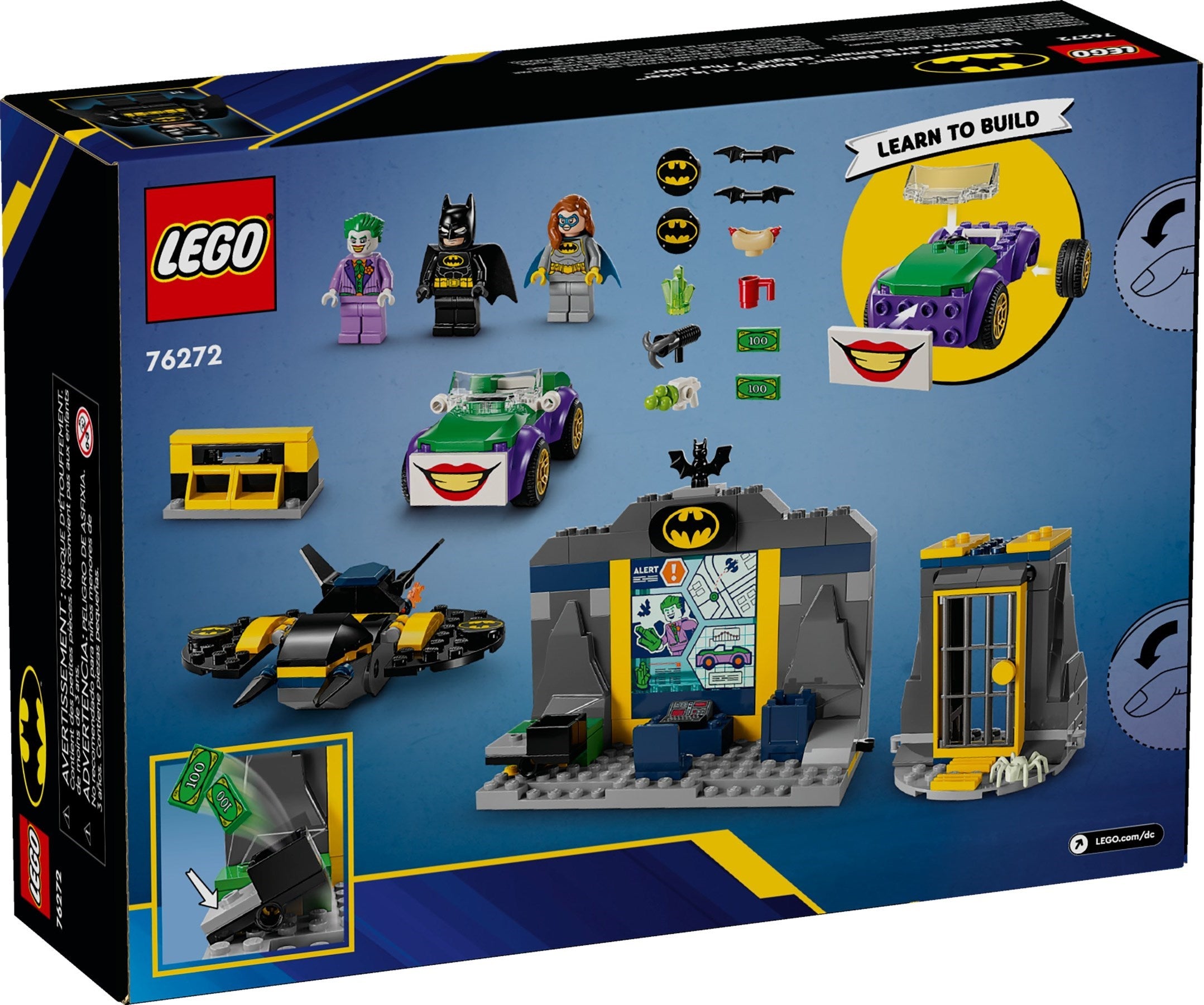 LEGO DC Universe Super Heroes Bathöhle mit Batman, Batgirl und Joker 76272