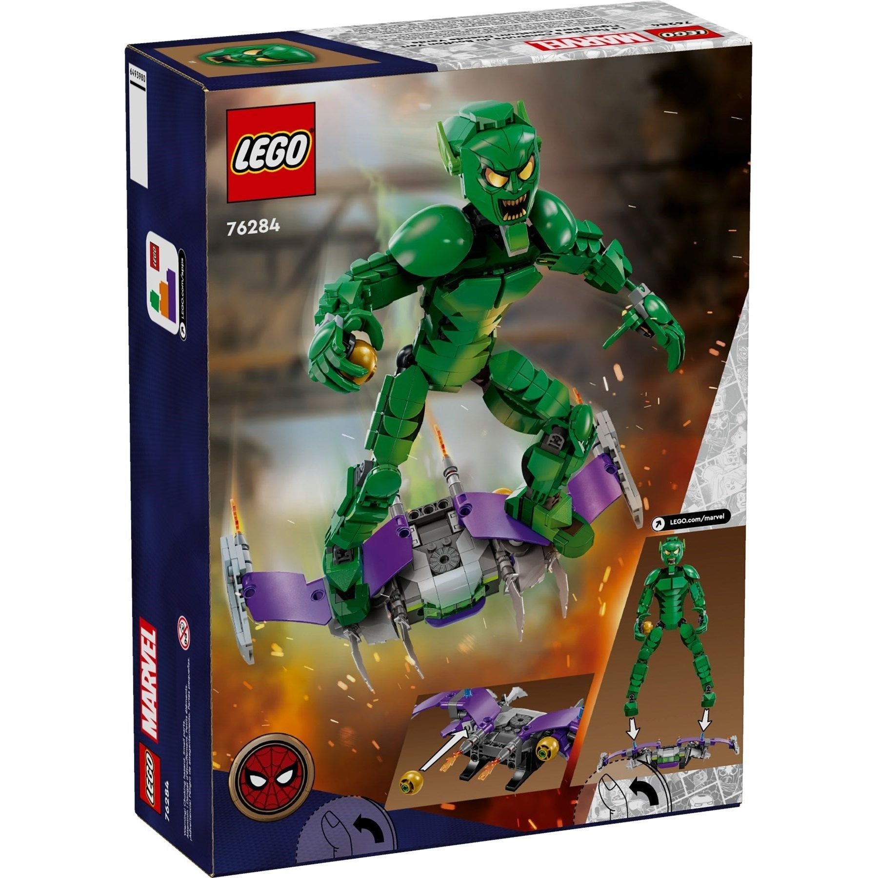 LEGO Marvel Green Goblin Baufigur 76284