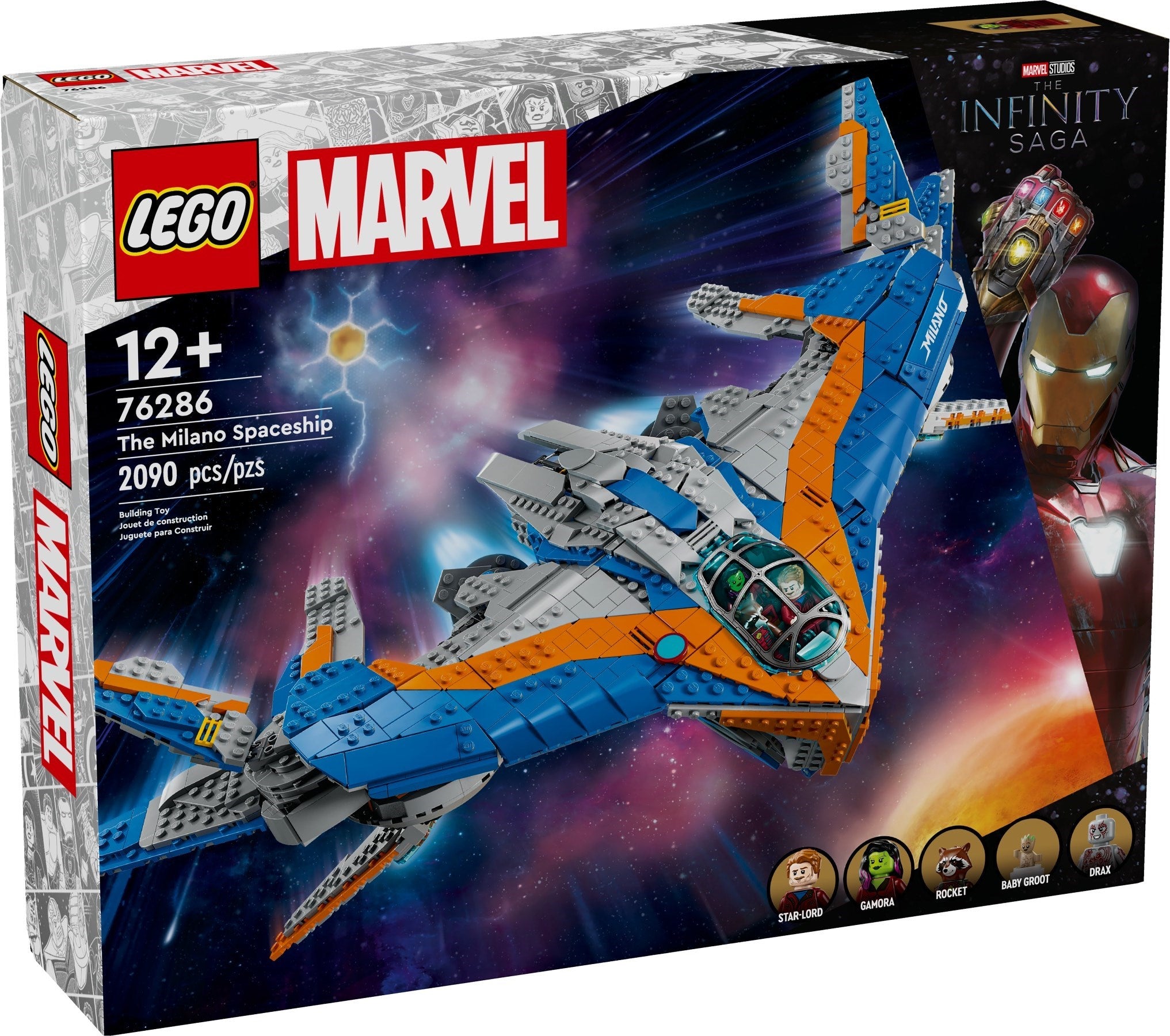 LEGO Marvel Super Heroes Das Raumschiff Milano 76286