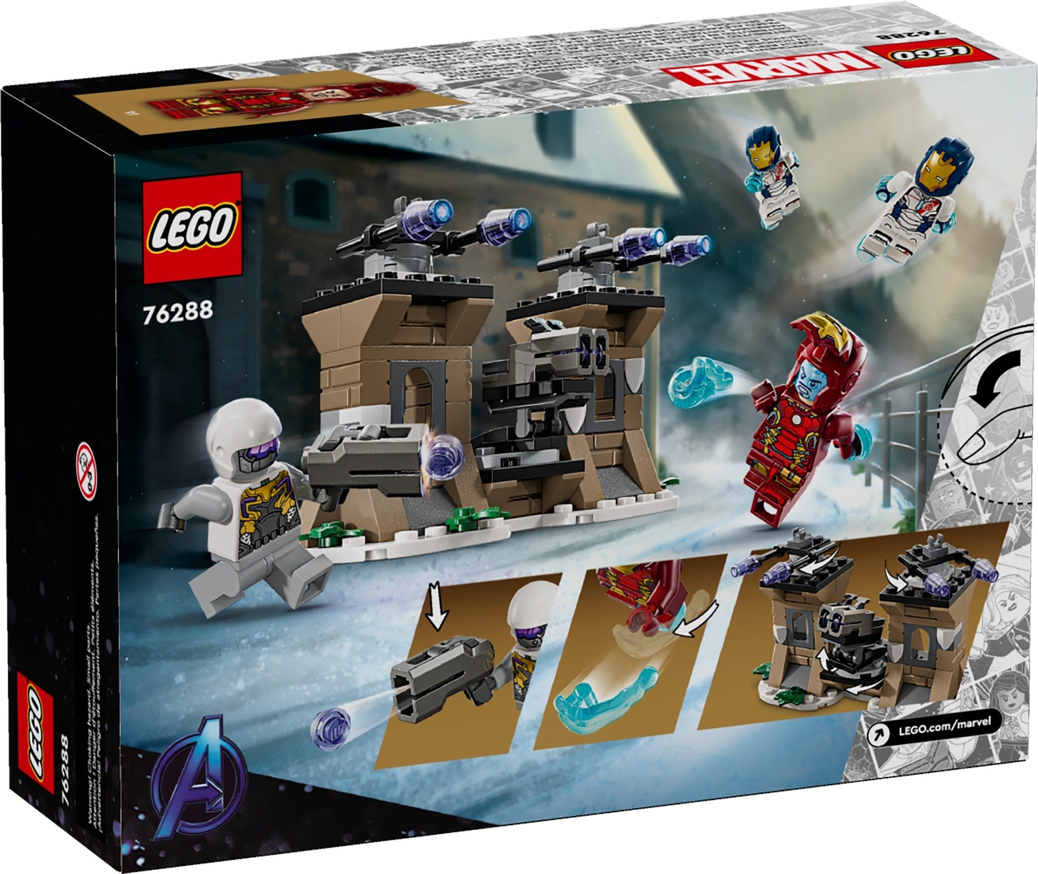 LEGO Marvel Super Heroes Iron Man & Iron Legion vs, Hydra-Soldat 76288