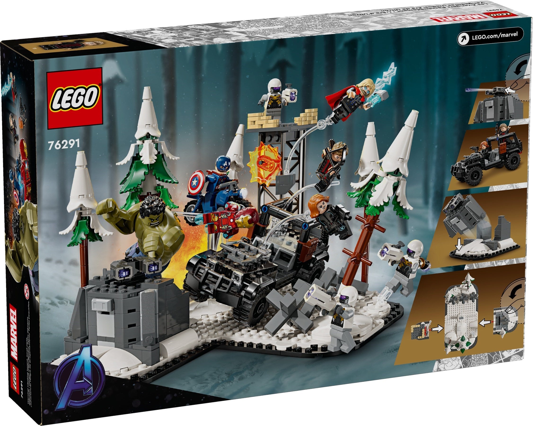 LEGO Marvel Super Heroes Avengers Assemble: Age of Ultron 76291