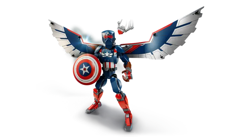 LEGO Marvel New Captain America Baufigur 76296