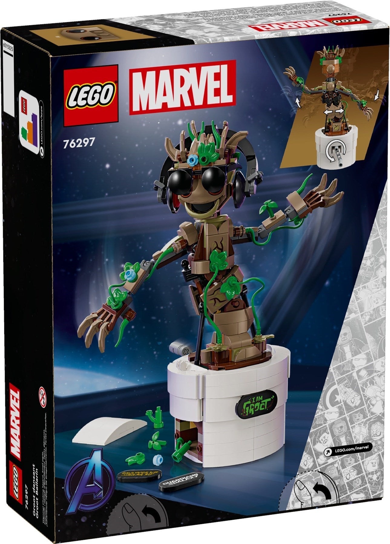 LEGO Marvel Super Heroes Tanzender Groot 76297
