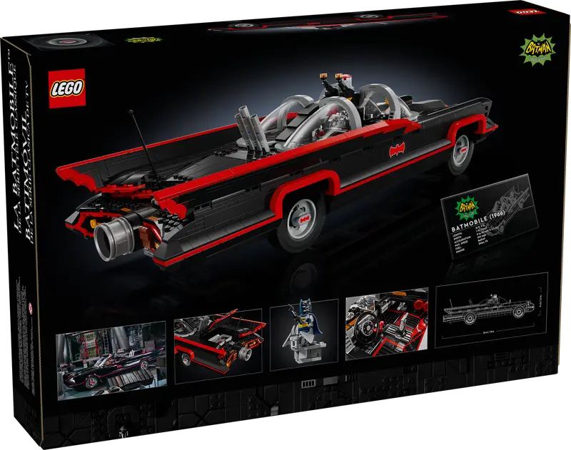 LEGO Batman™: Batmobil aus der 60er-Jahre-Fernsehserie 76328