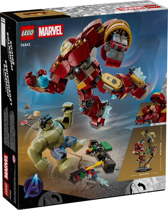 LEGO Marvel Duell der Giganten: Hulkbuster vs. Hulk 76343