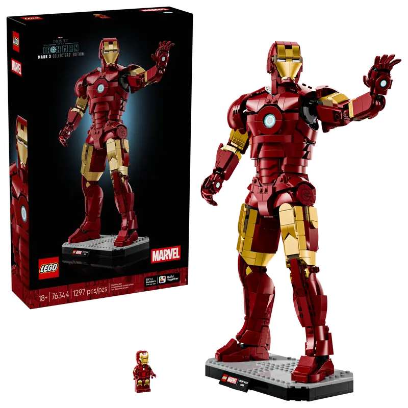 LEGO Marvel Iron Man Mark 3 Sammleredition 76344