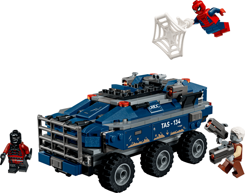 LEGO | Marvel Spider-Man Jagt den Gefängnistransporter 76349