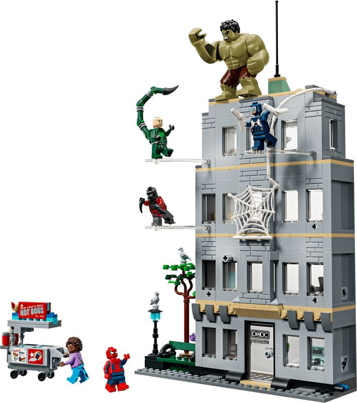 LEGO | Marvel Großer Showdown: Spider-Man vs. Hulk 76350