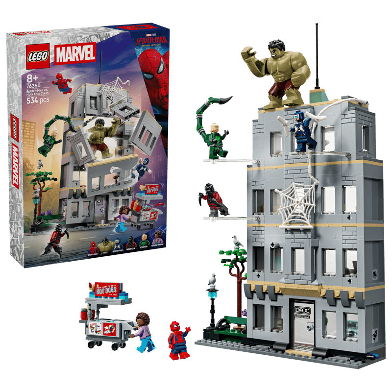 LEGO | Marvel Großer Showdown: Spider-Man vs. Hulk 76350