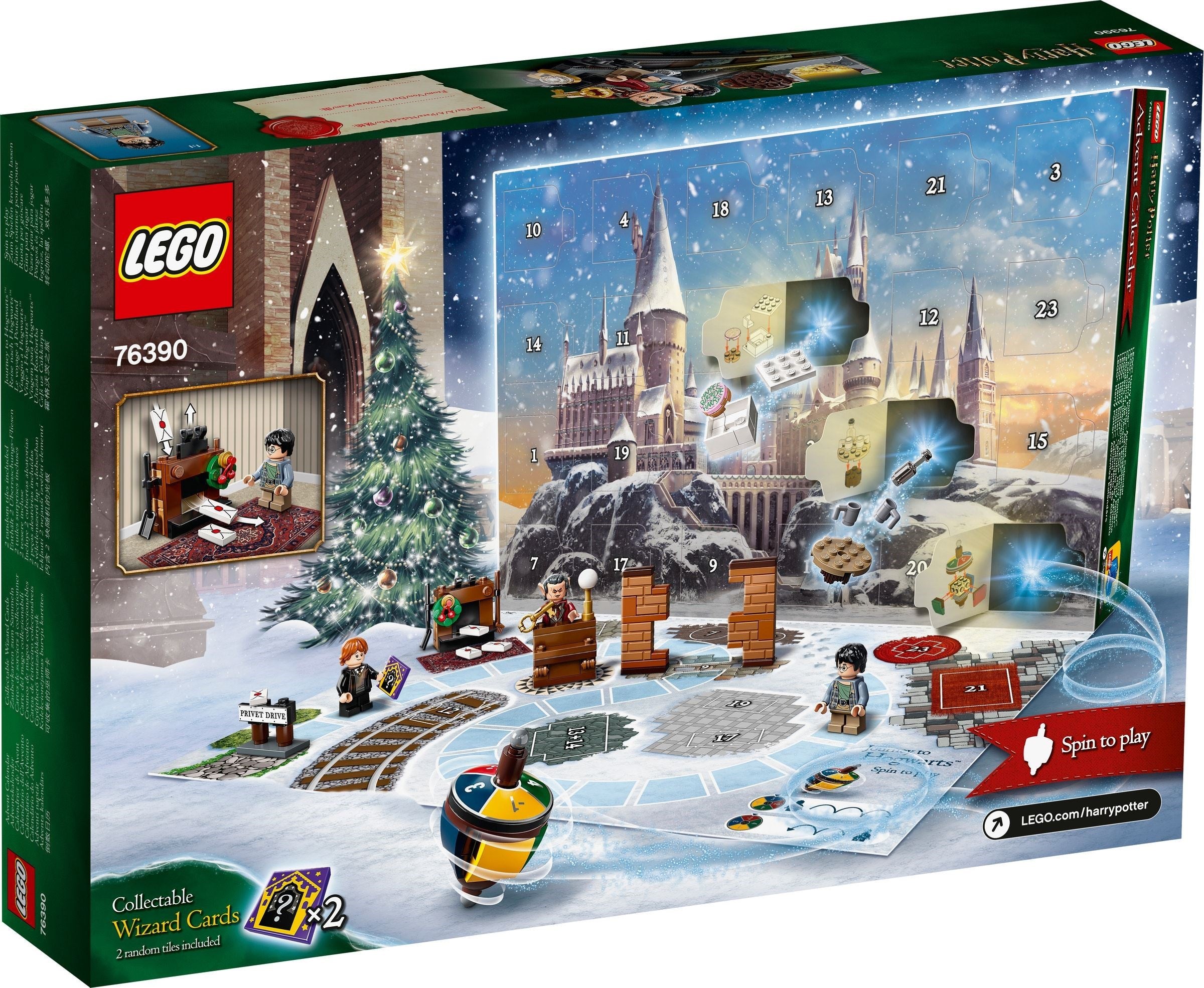 LEGO Harry Potter Adventskalender 2021 76390